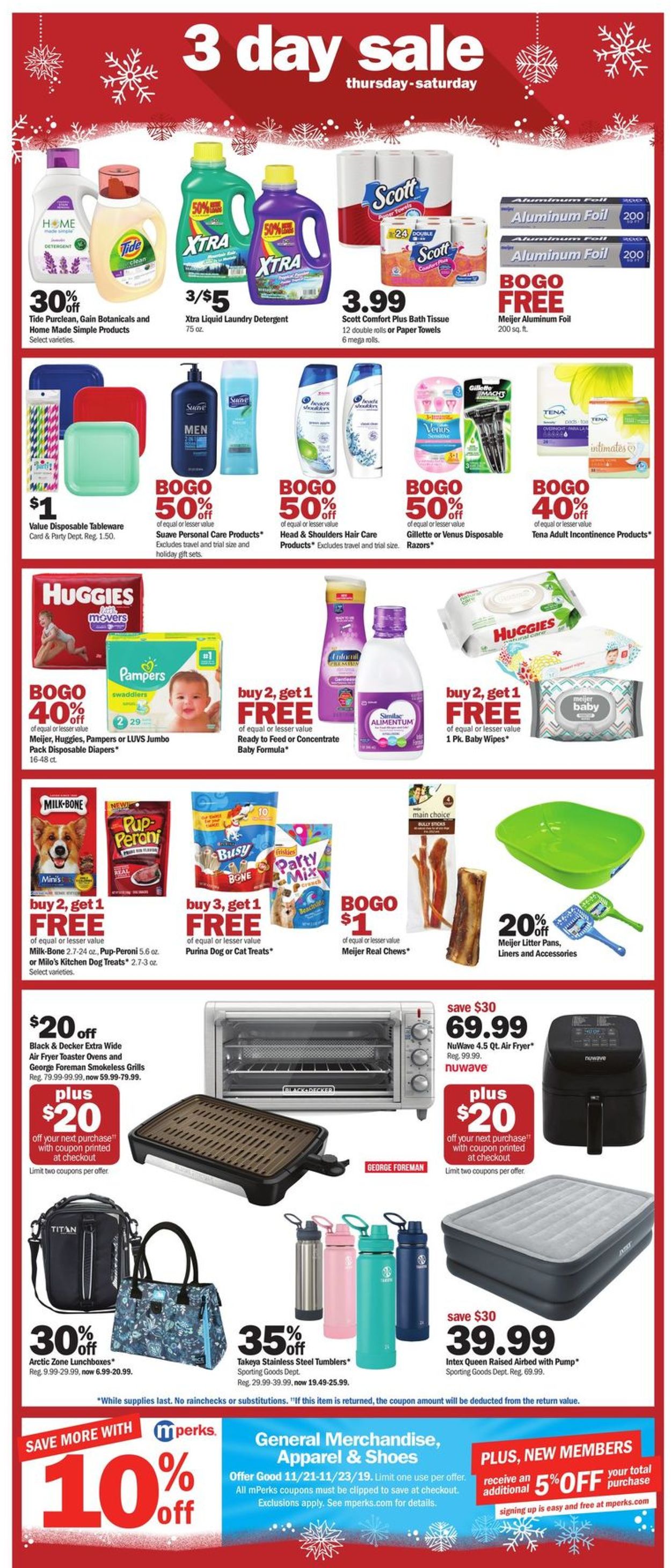 Catalogue Meijer - Black Friday Ad 2019 from 11/21/2019