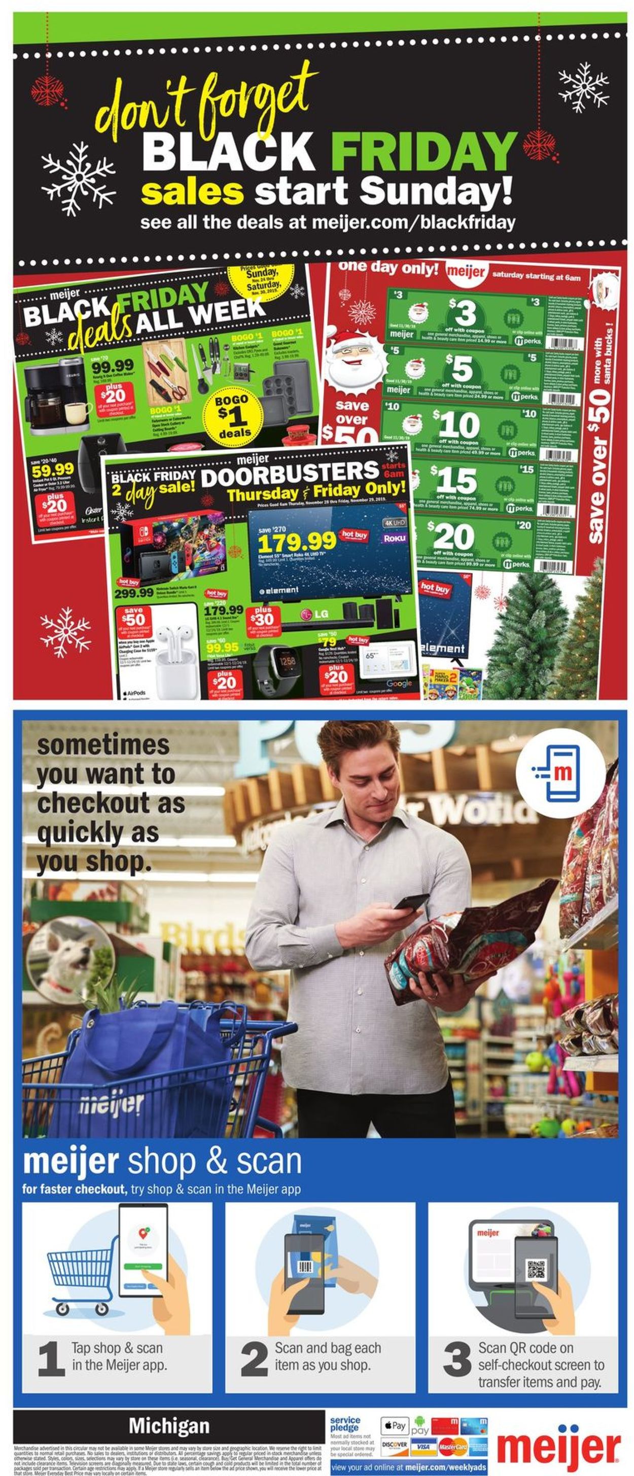 Meijer - Black Friday Ad 2019 Current weekly ad 11/21 - 11/23/2019 [4 - When Does Meijer Black Friday Deals Start
