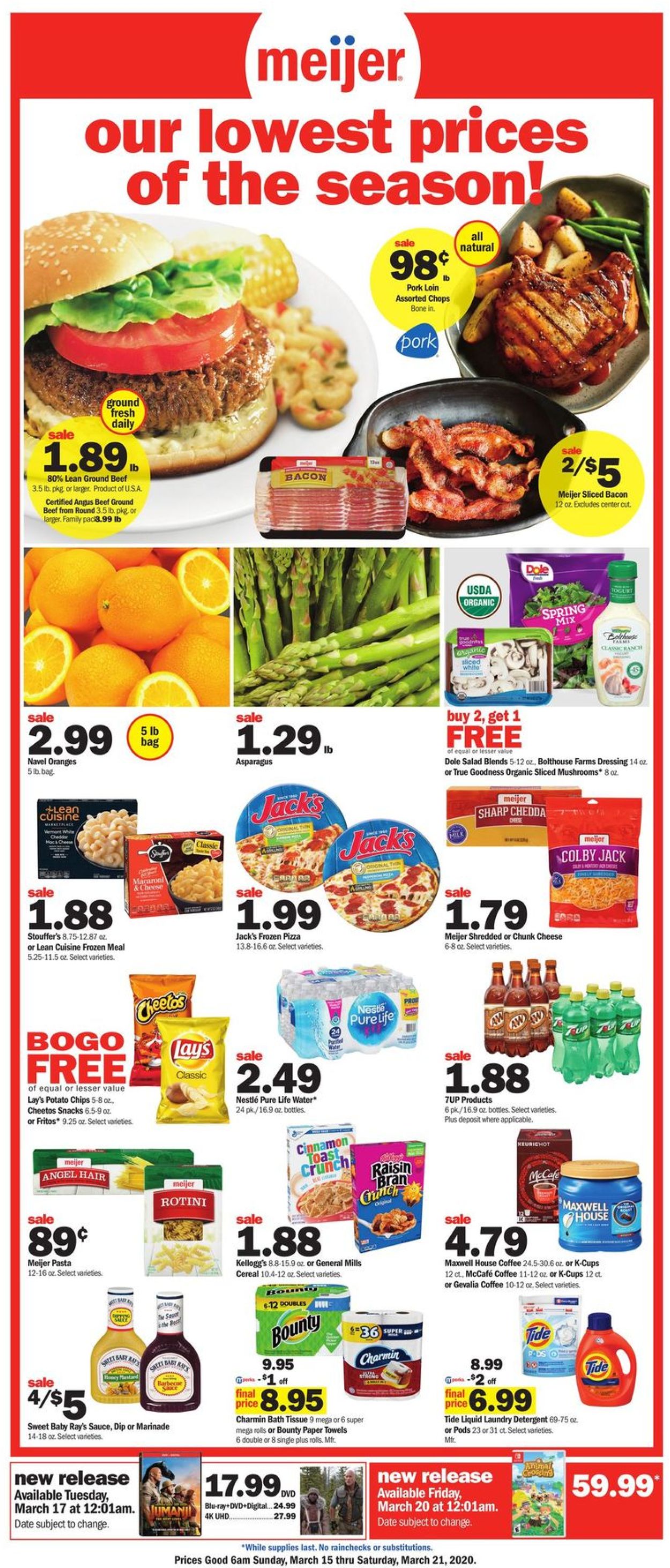 Catalogue Meijer from 03/15/2020
