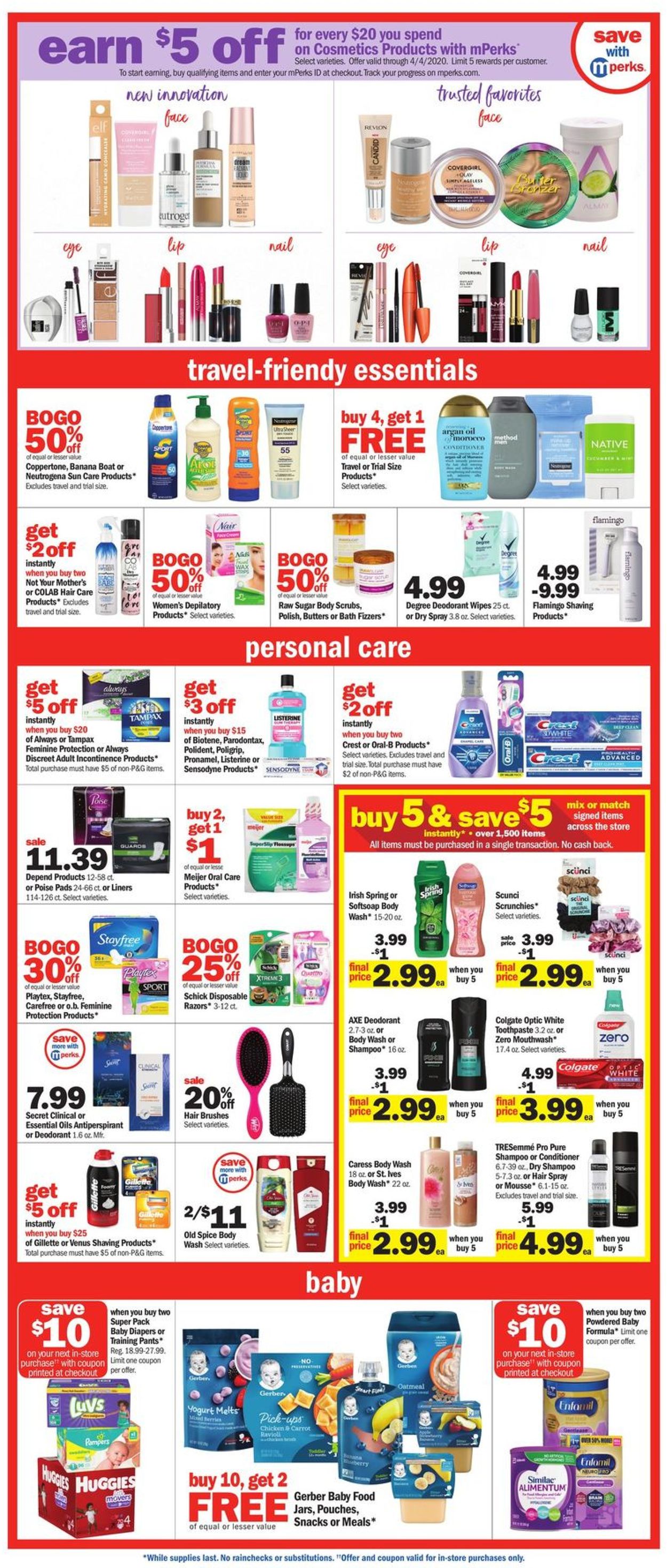 Catalogue Meijer from 03/22/2020
