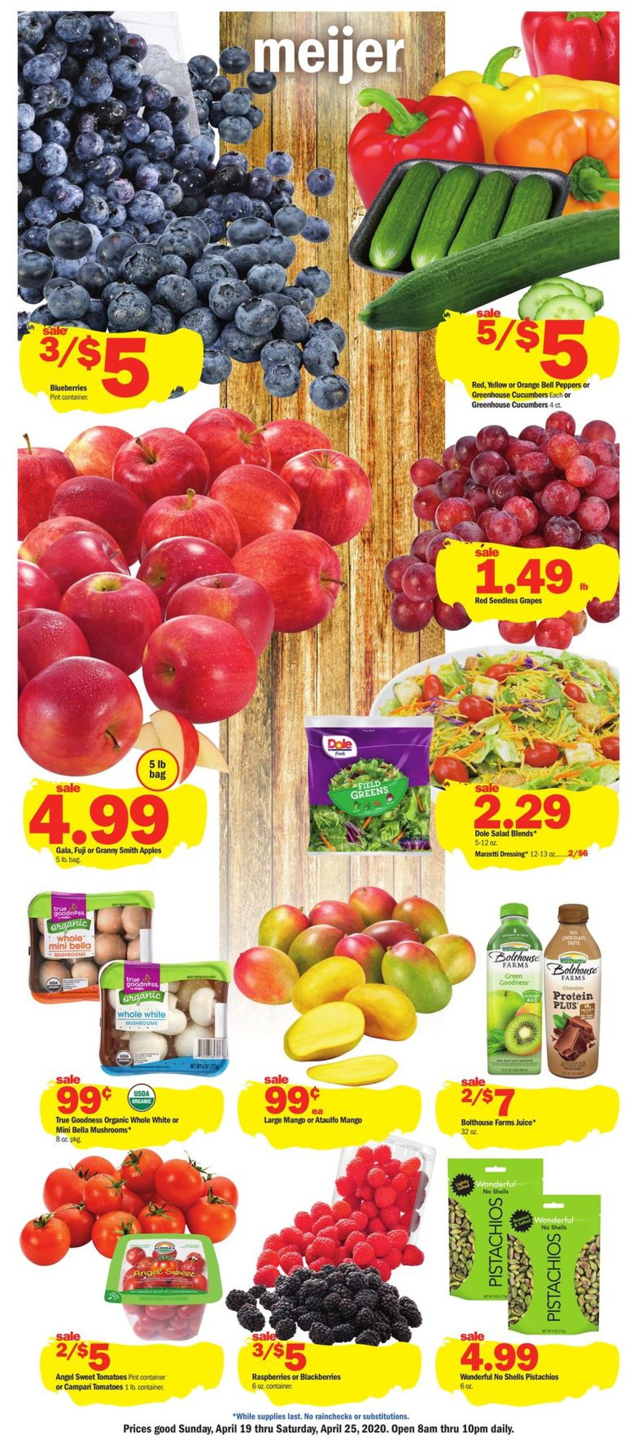 Catalogue Meijer from 04/19/2020