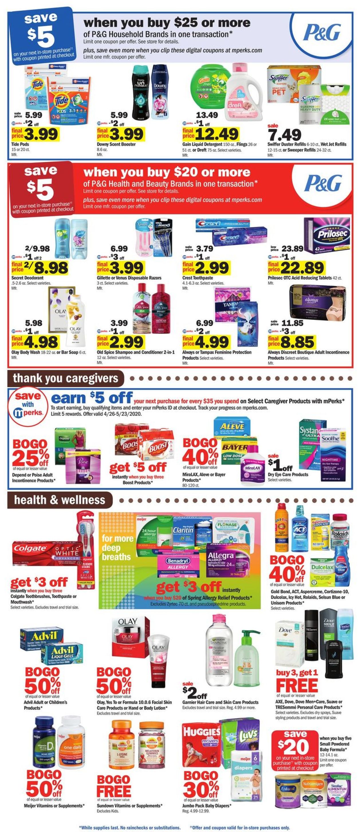 Catalogue Meijer from 04/26/2020