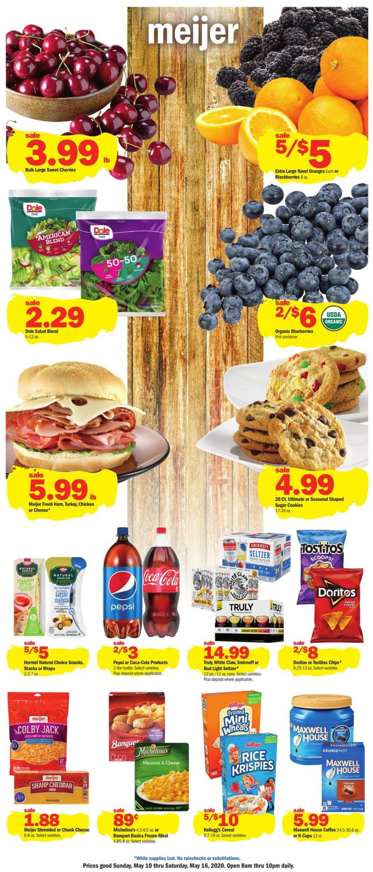 Meijer Current weekly ad 05/10 05/16/2020