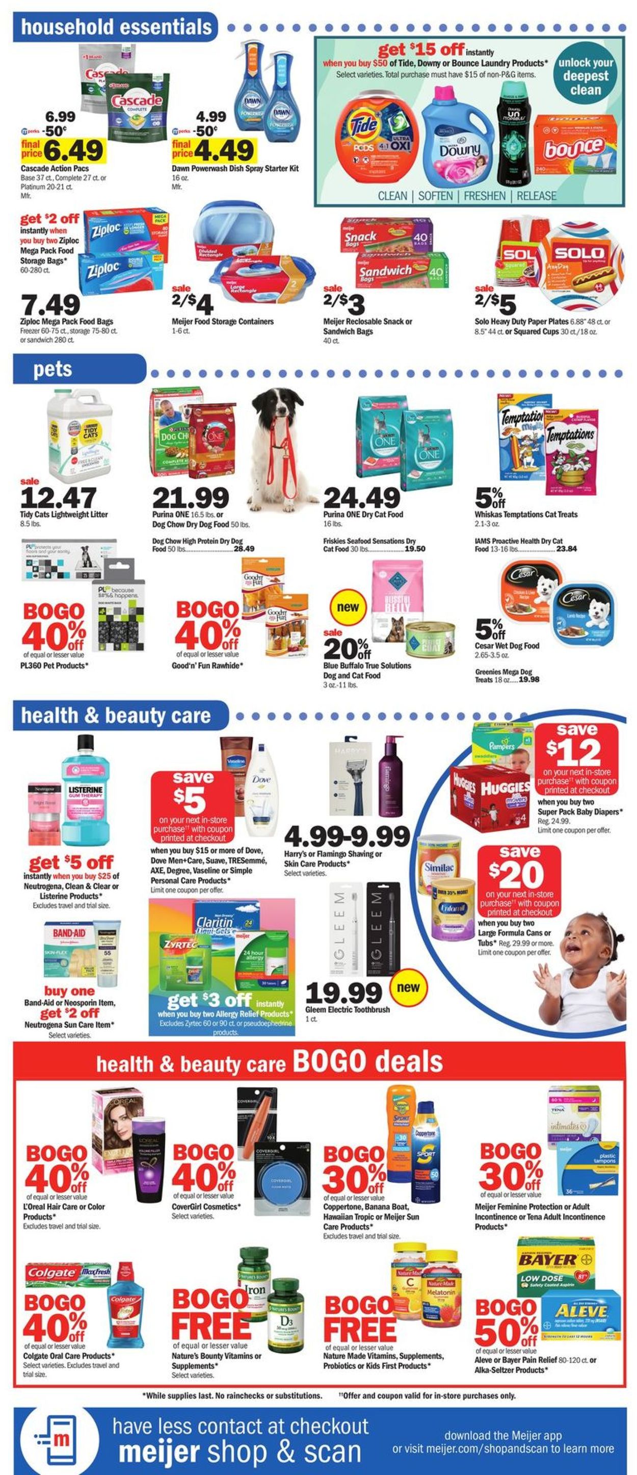 Catalogue Meijer from 08/16/2020