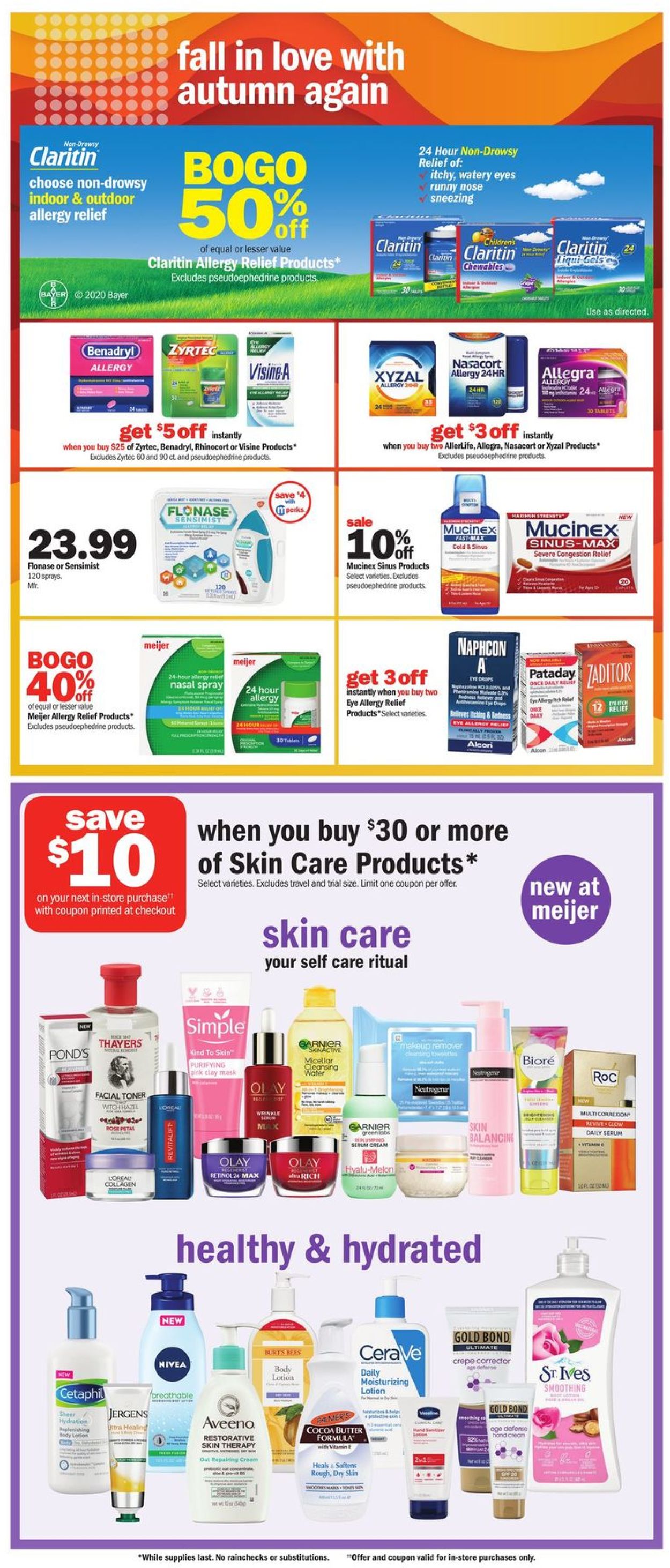 Catalogue Meijer from 10/18/2020