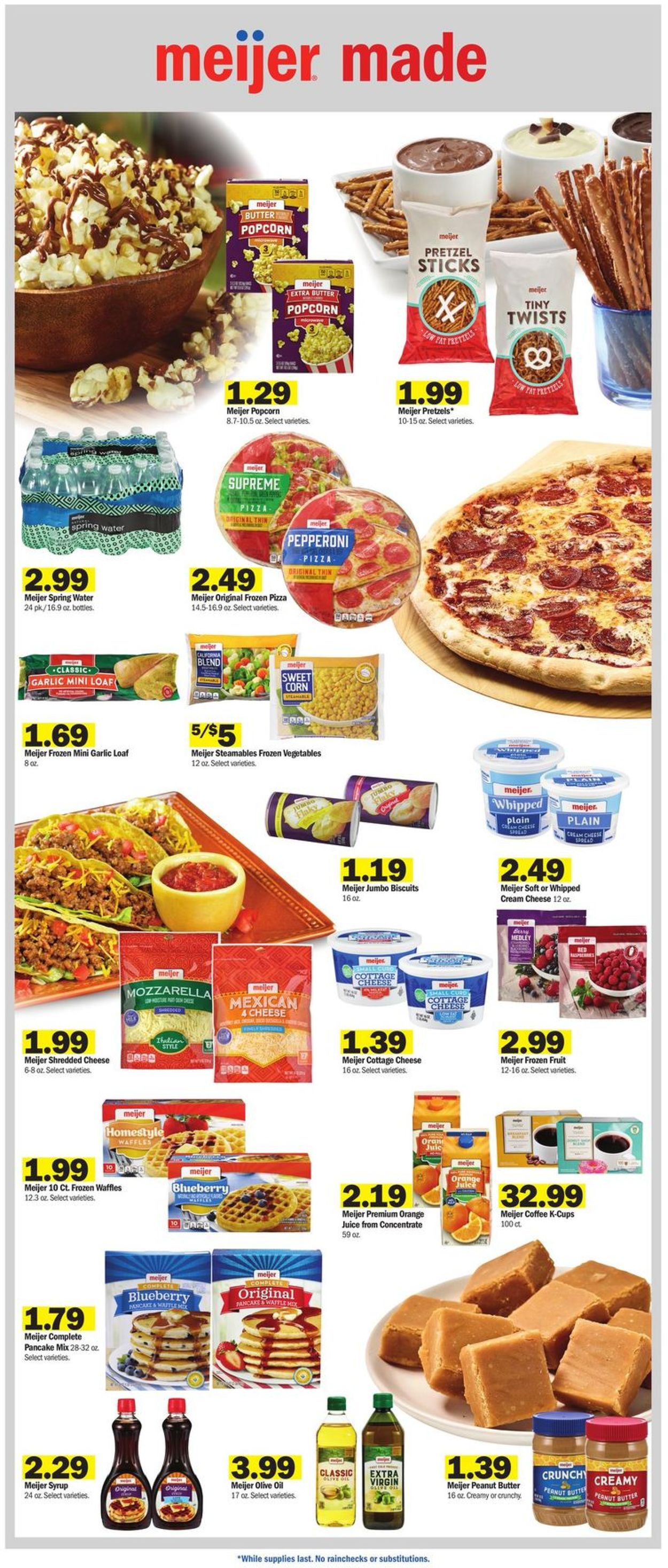 Catalogue Meijer from 10/25/2020