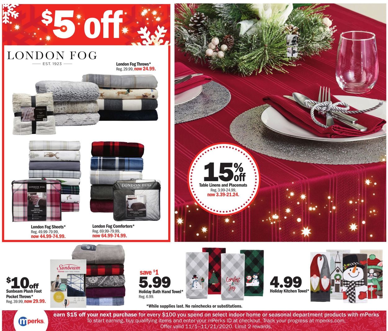 Catalogue Meijer Holiday 2020 from 11/08/2020