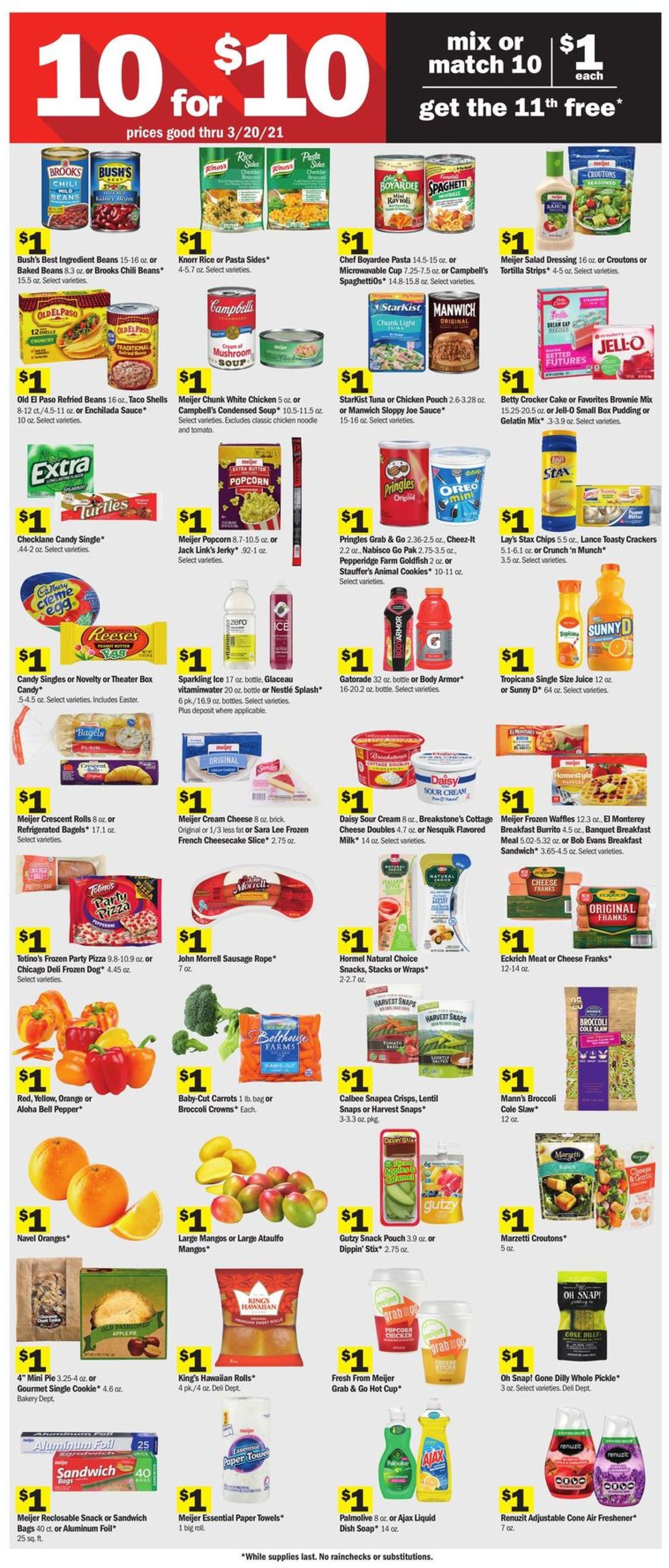 Catalogue Meijer from 03/14/2021