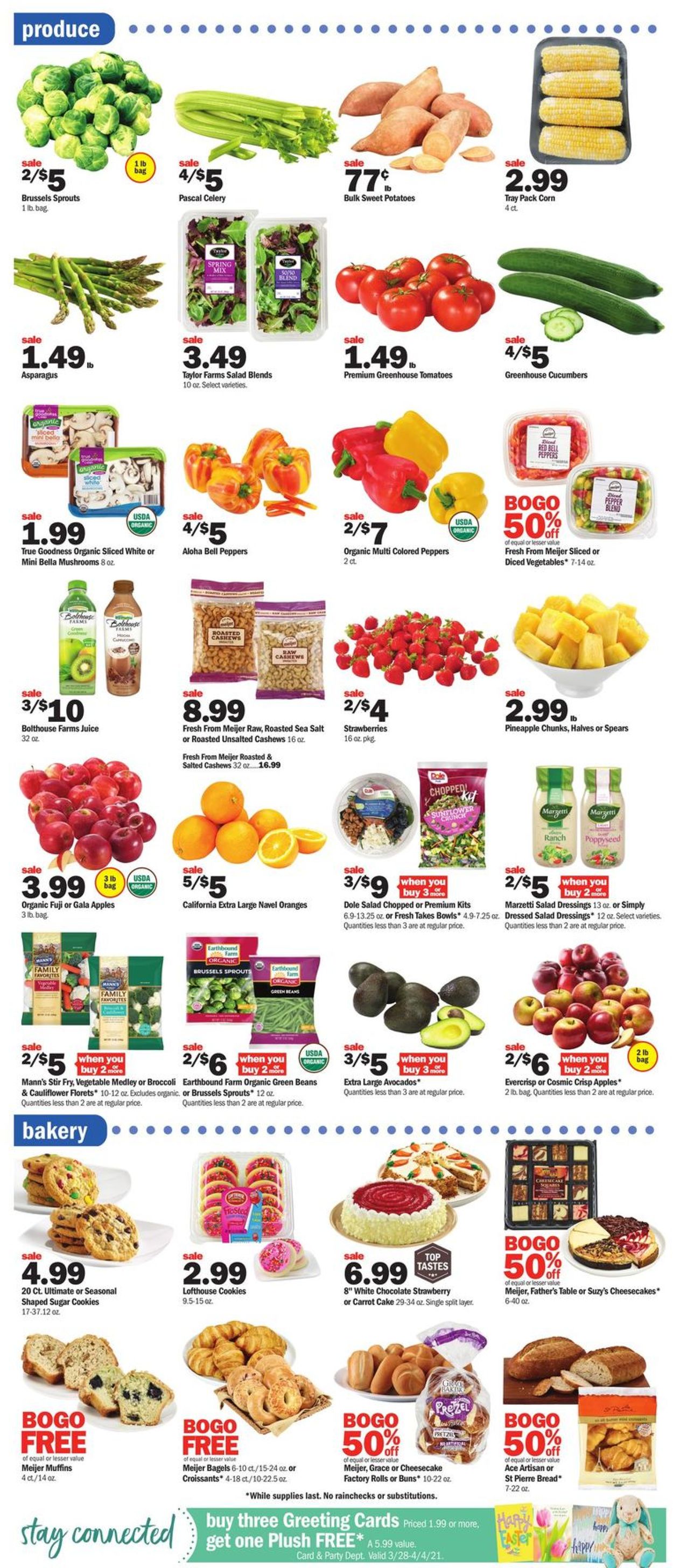 Catalogue Meijer - Easter 2021 ad from 03/28/2021