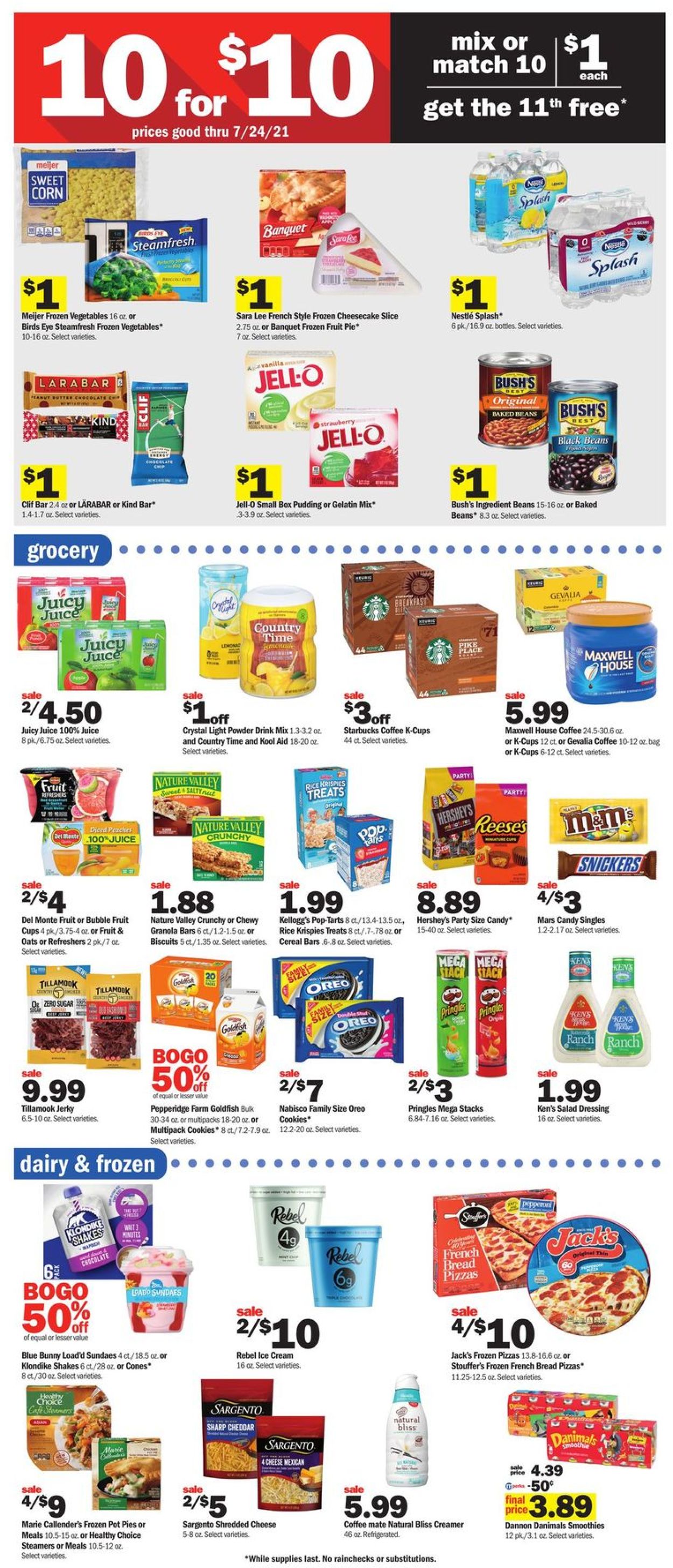 Catalogue Meijer from 07/18/2021