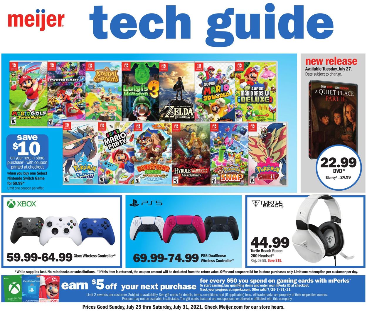 Catalogue Meijer from 07/25/2021