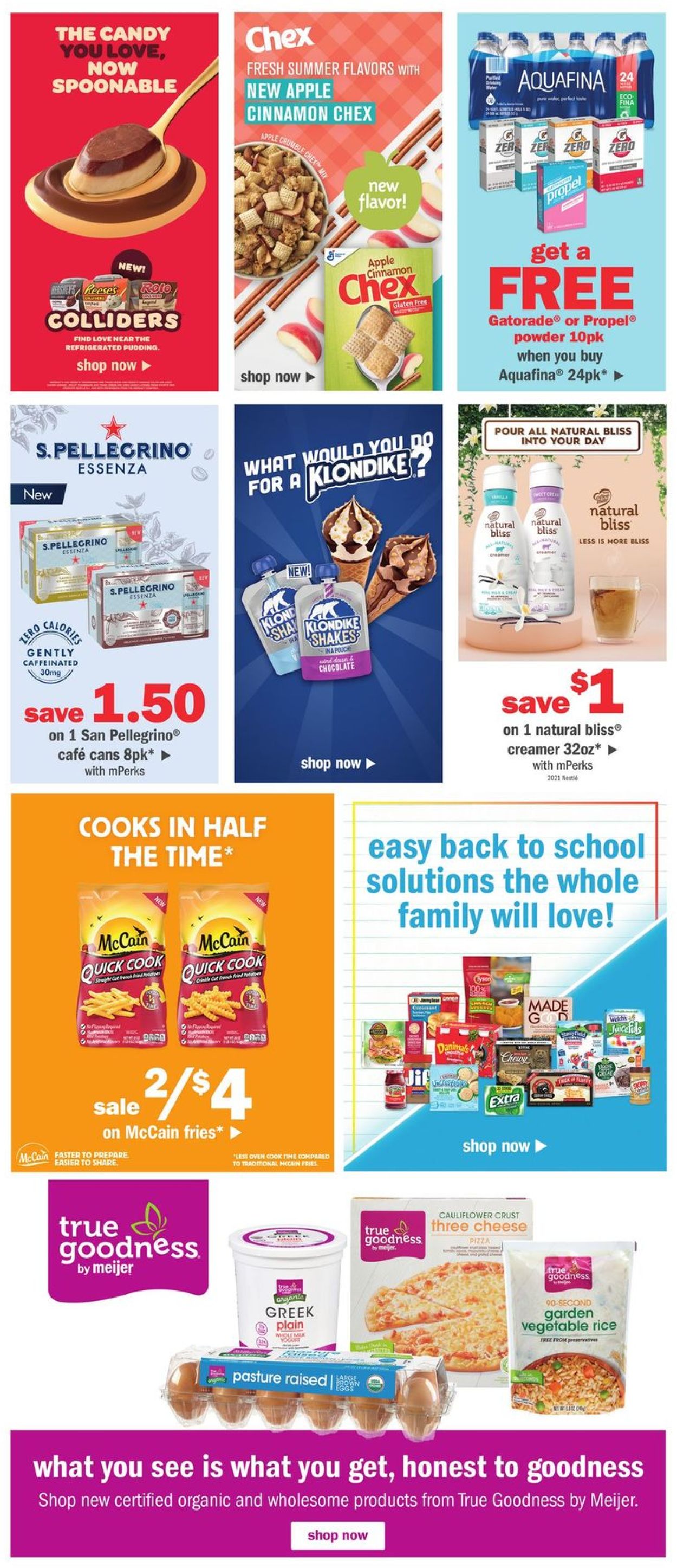 Catalogue Meijer from 08/29/2021