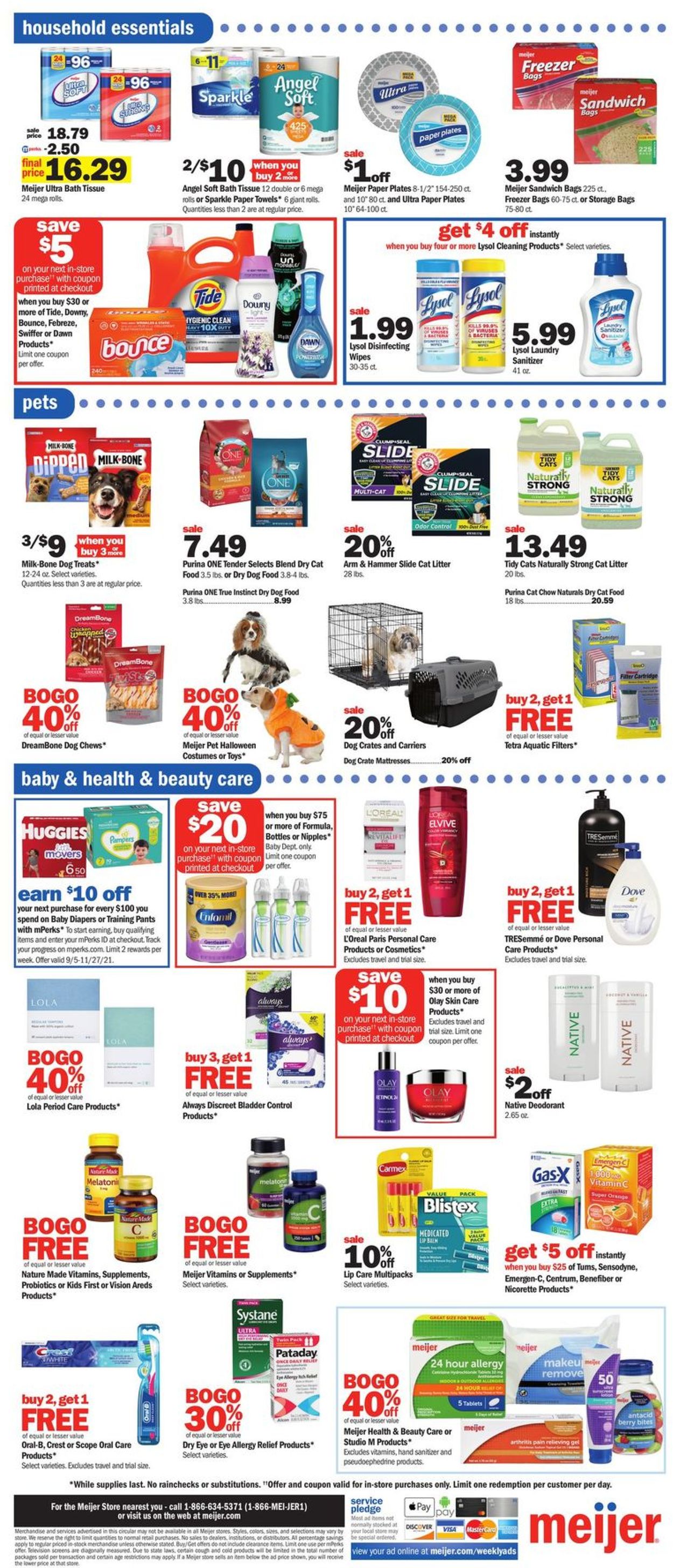 Catalogue Meijer from 09/19/2021