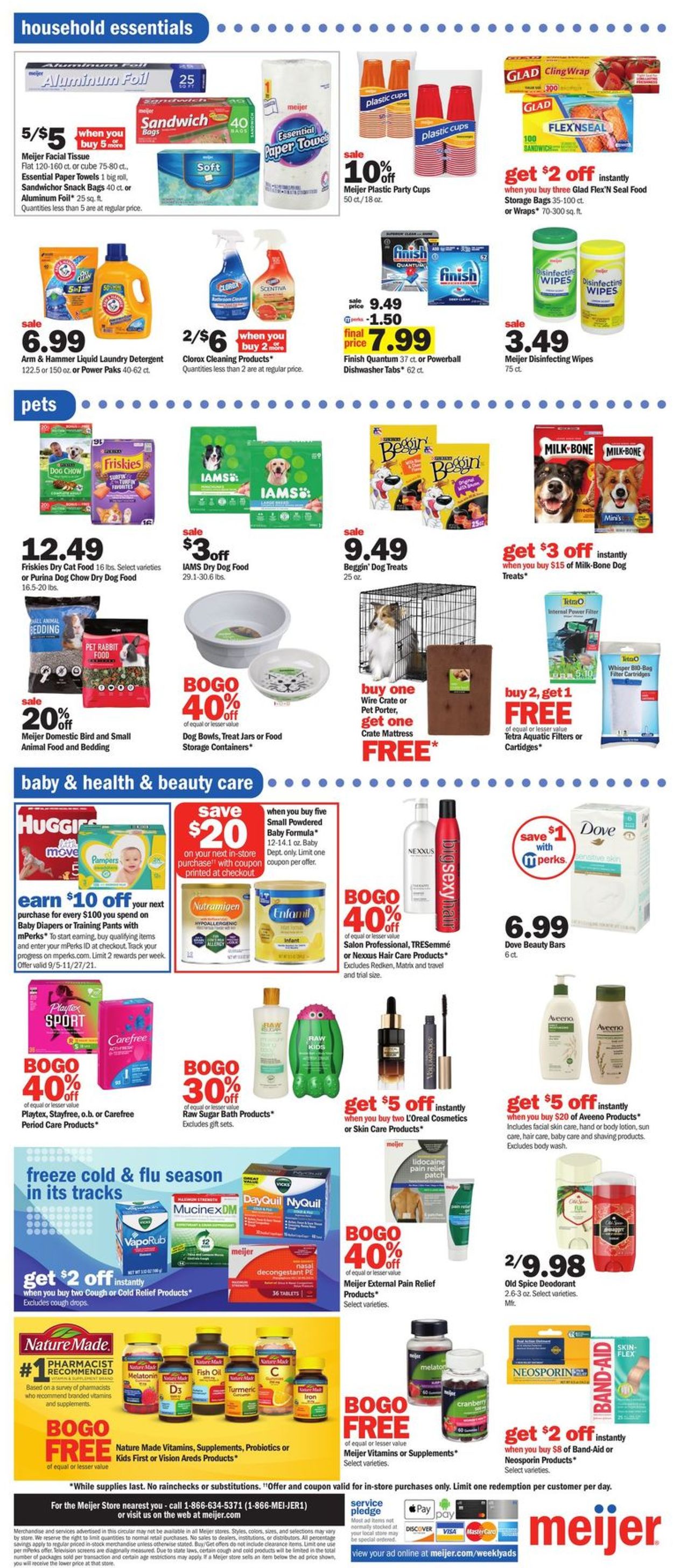 Catalogue Meijer from 10/31/2021