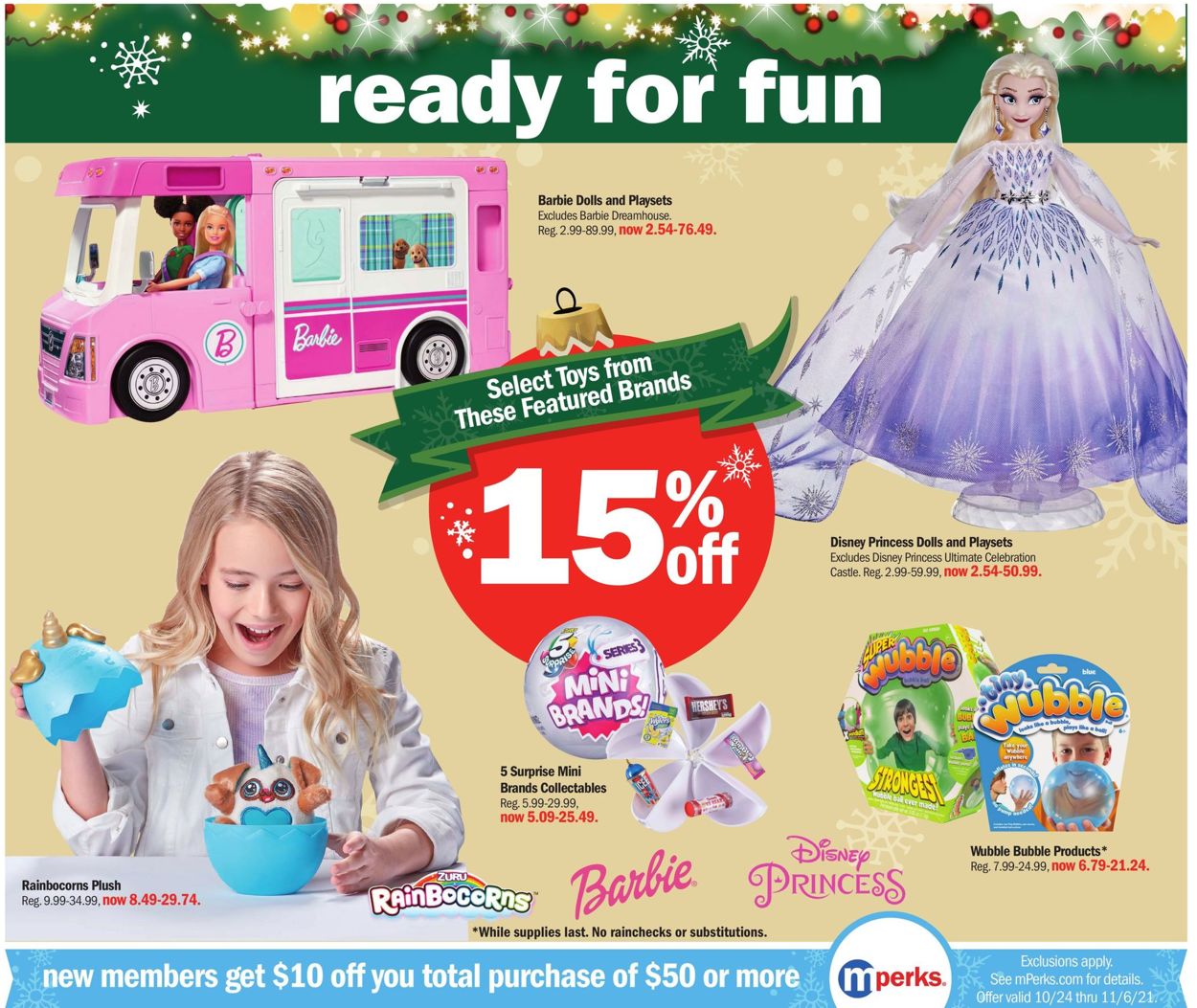 Catalogue Meijer HOLIDAY 2021 from 10/31/2021