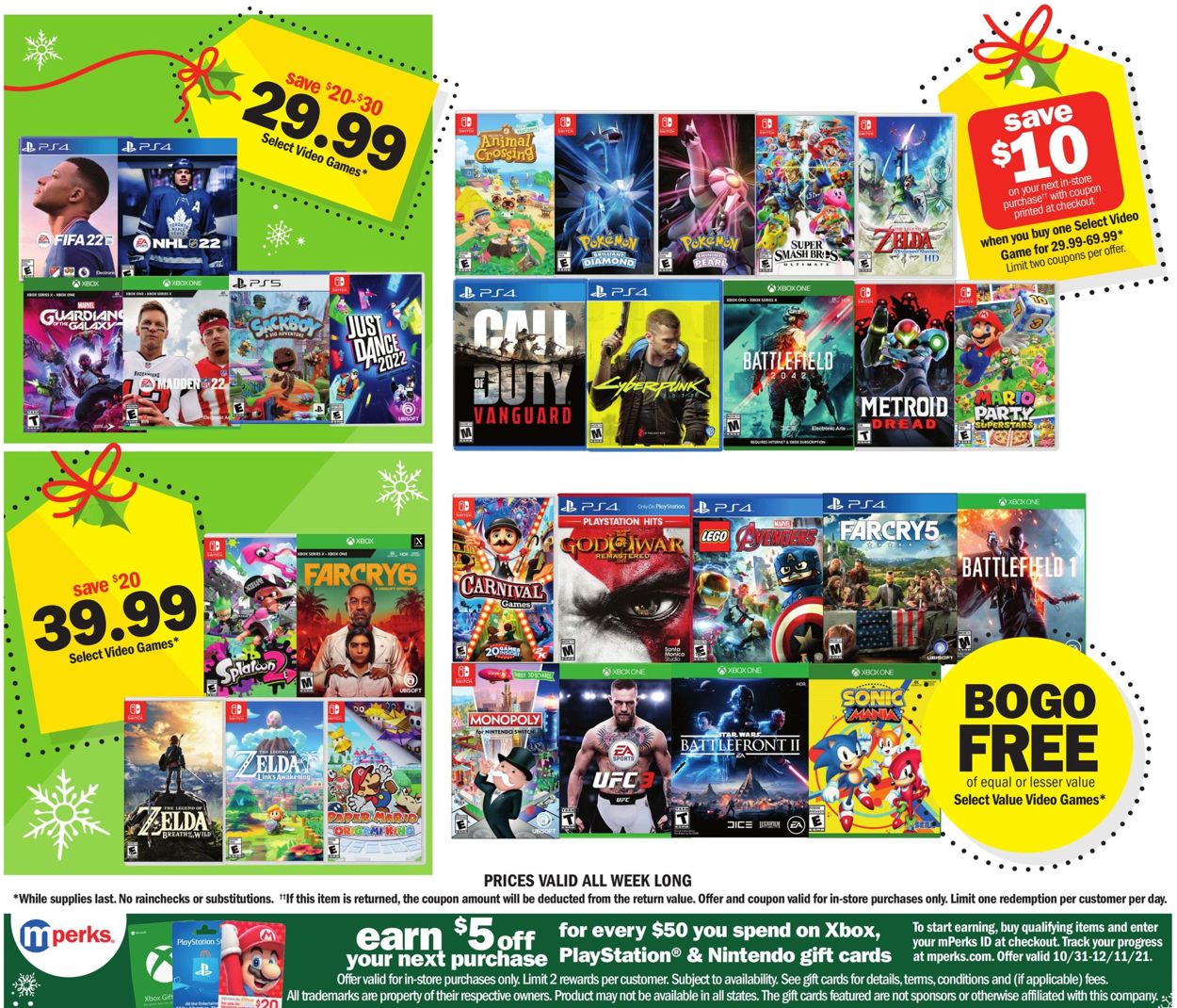 Catalogue Meijer BLACK FRIDAY 2021 from 11/21/2021