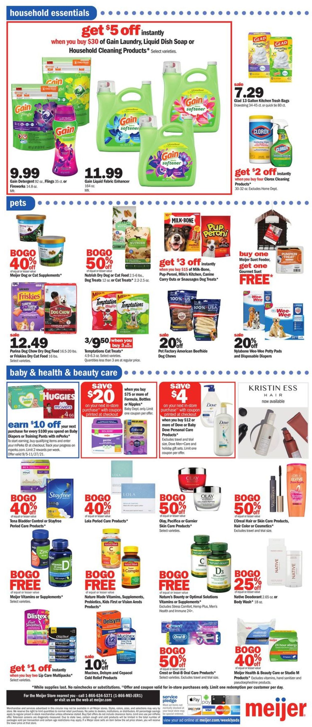 Catalogue Meijer from 11/14/2021