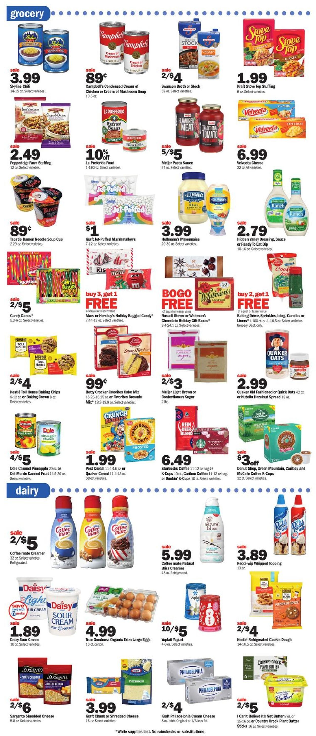 Catalogue Meijer HOLIDAY 2021 from 12/19/2021