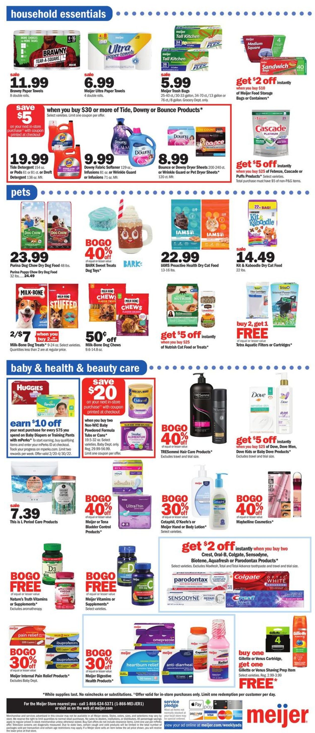 Catalogue Meijer from 02/20/2022
