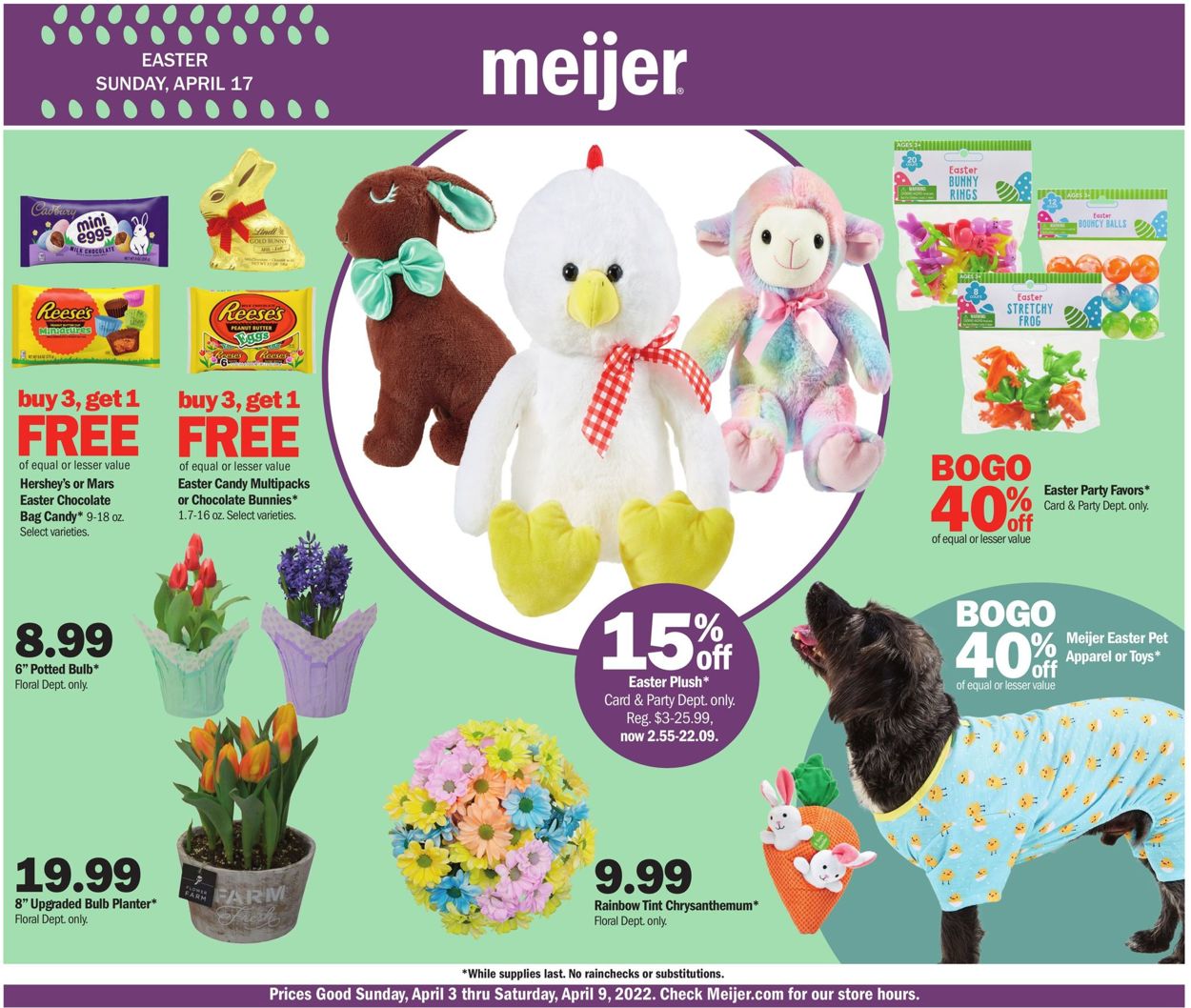 Catalogue Meijer EASTER 2022 from 04/03/2022