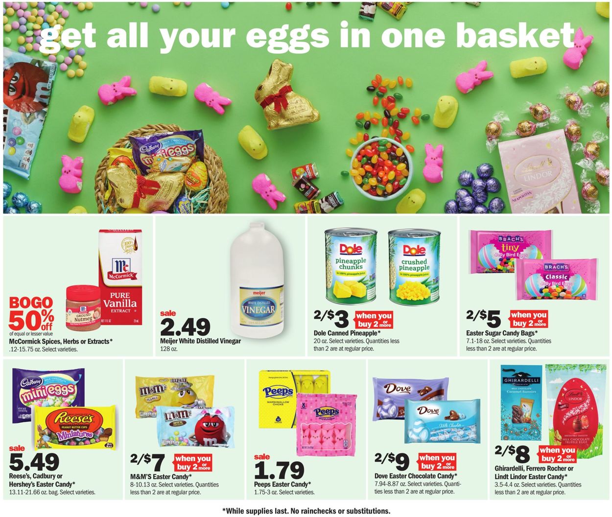 Catalogue Meijer EASTER 2022 from 04/03/2022