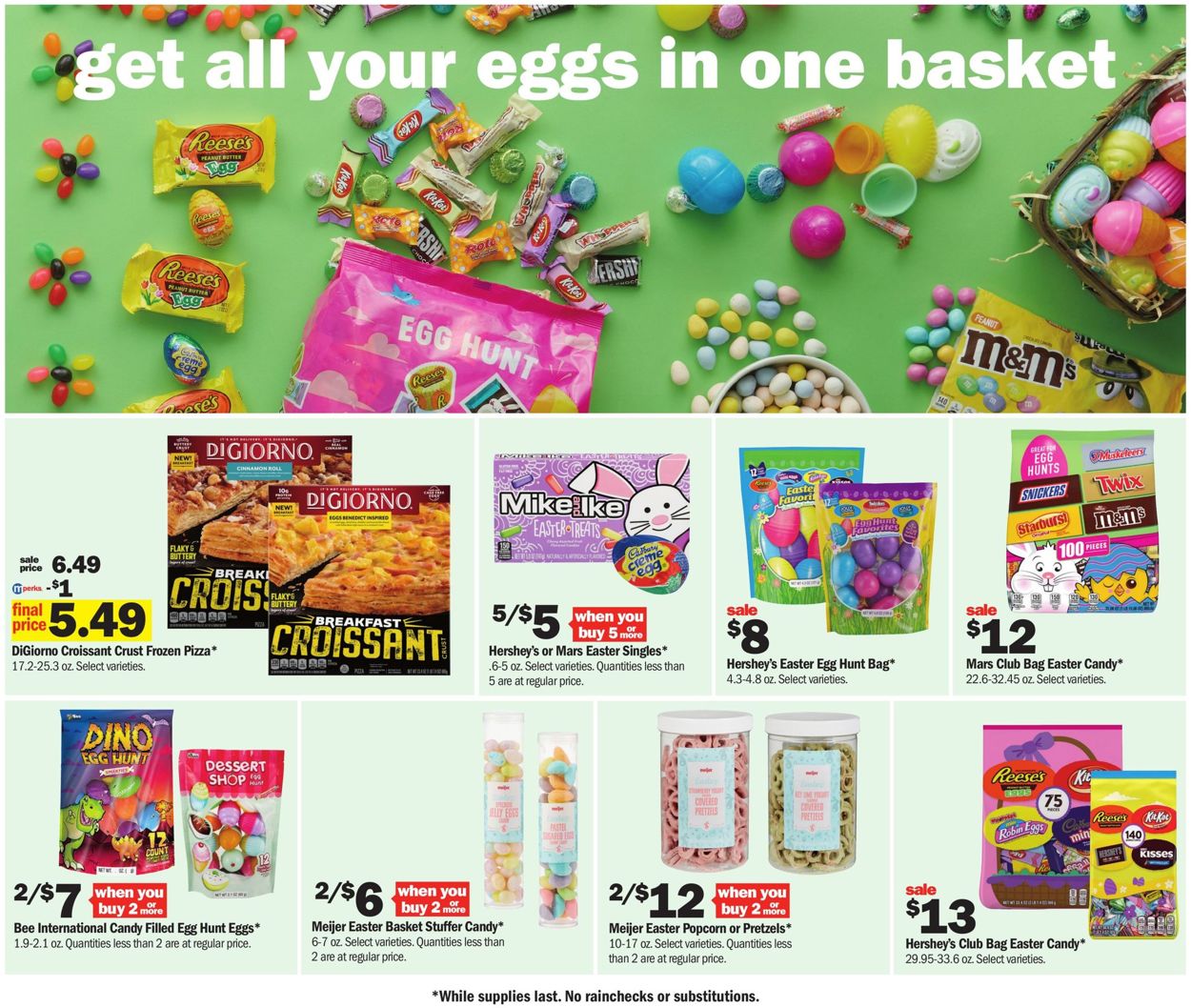 Catalogue Meijer EASTER 2022 from 04/03/2022