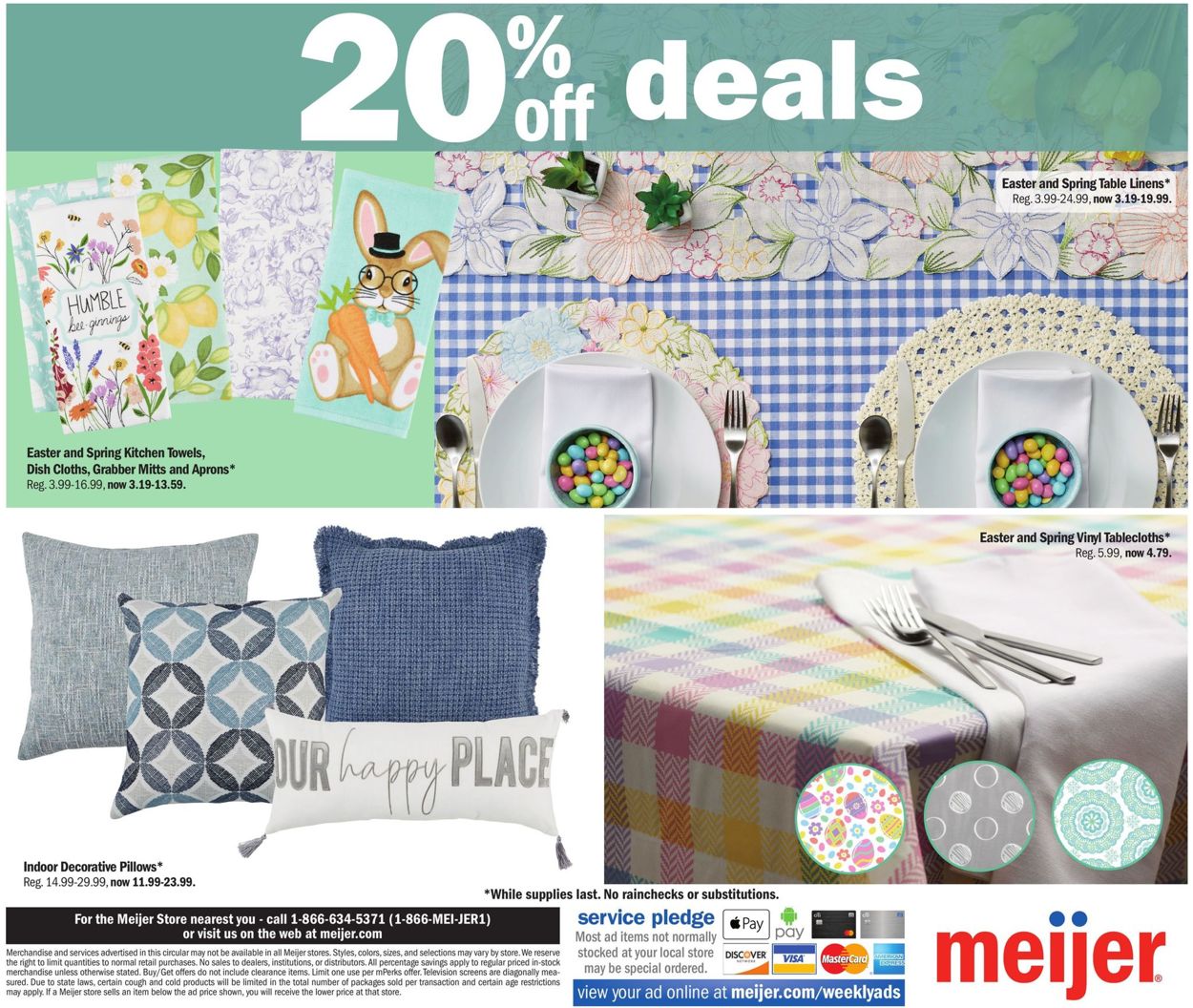 Catalogue Meijer EASTER 2022 from 04/03/2022