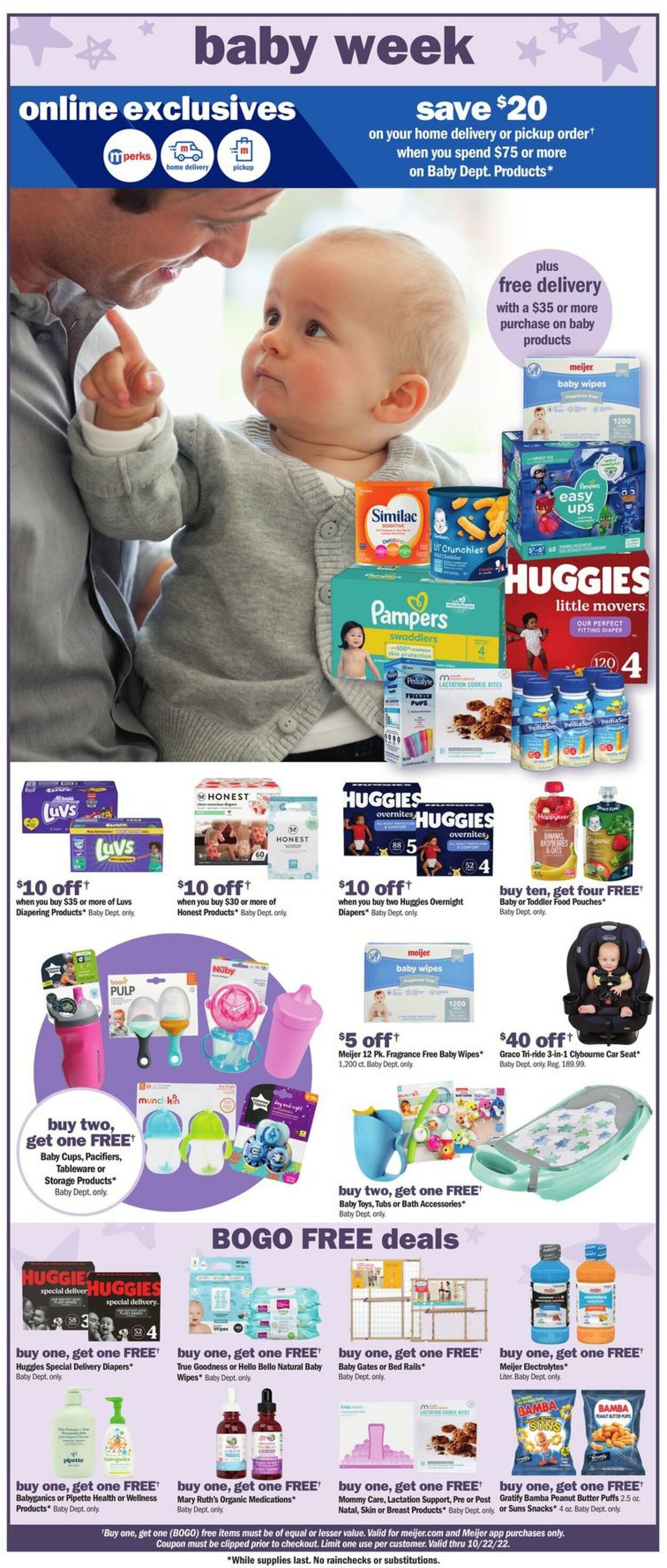 Catalogue Meijer from 10/16/2022