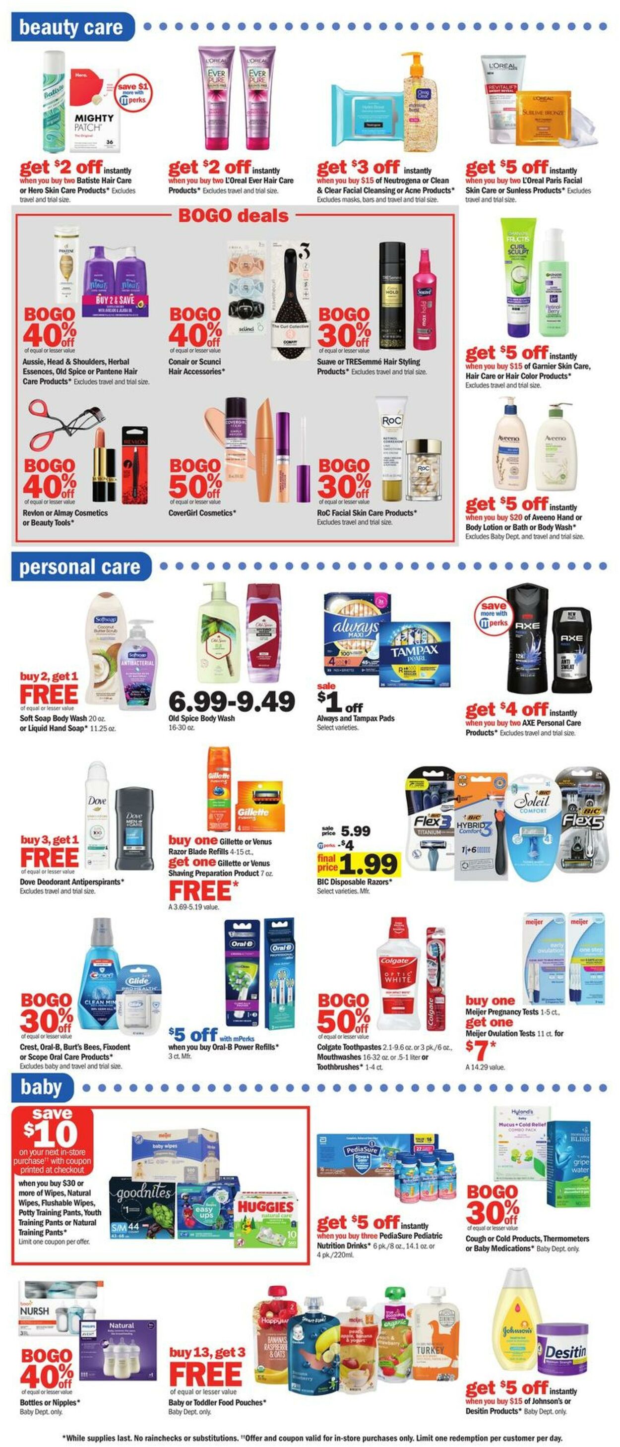 Catalogue Meijer from 08/13/2023