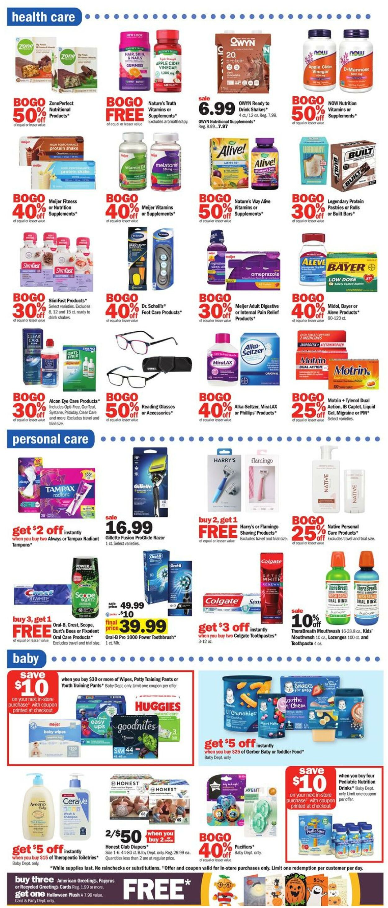 Catalogue Meijer from 10/22/2023