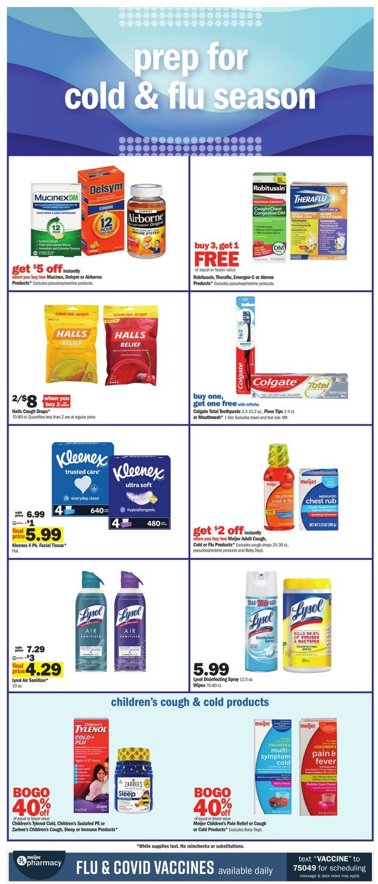 Catalogue Meijer from 10/22/2023