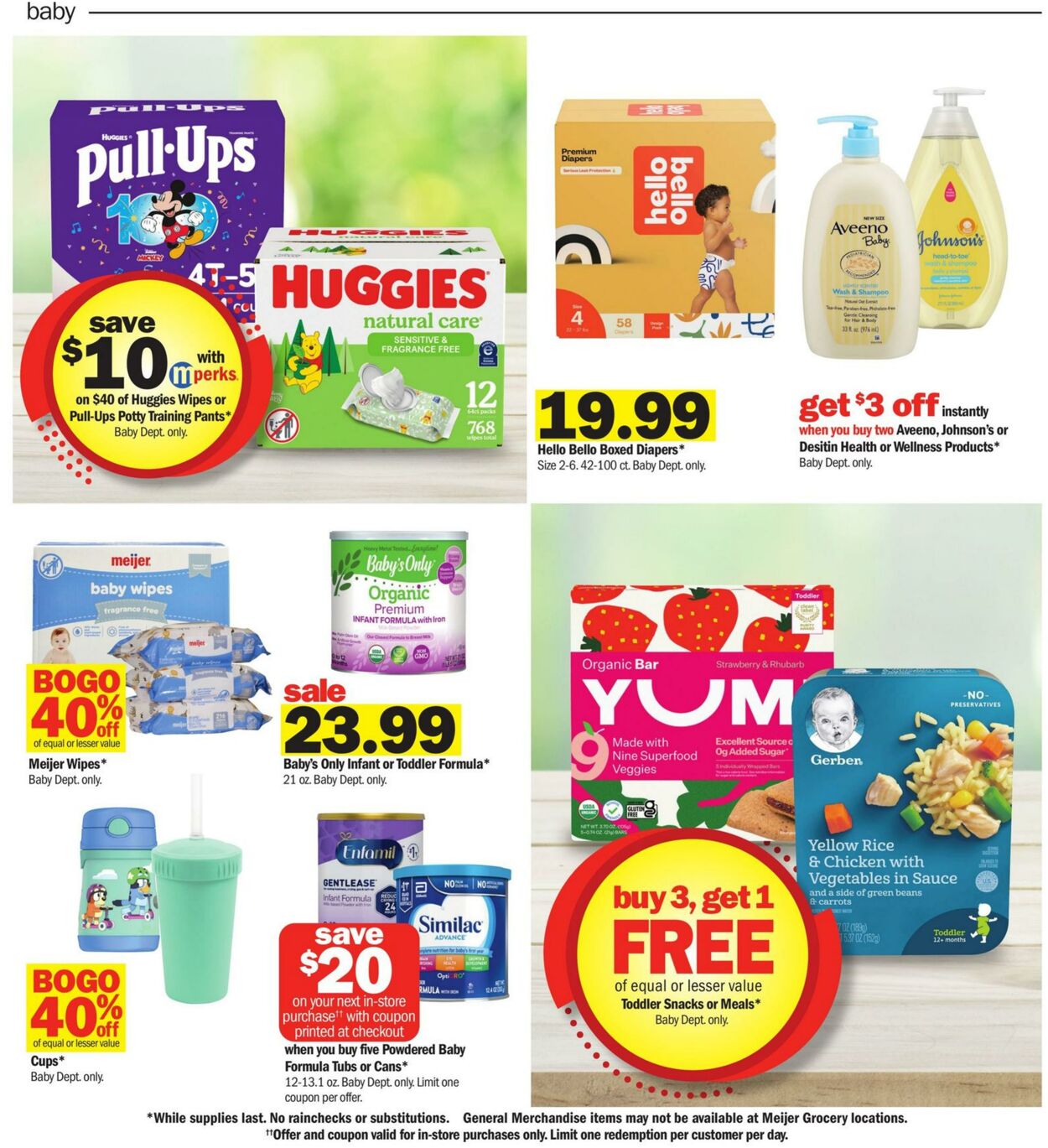 Catalogue Meijer from 07/28/2024