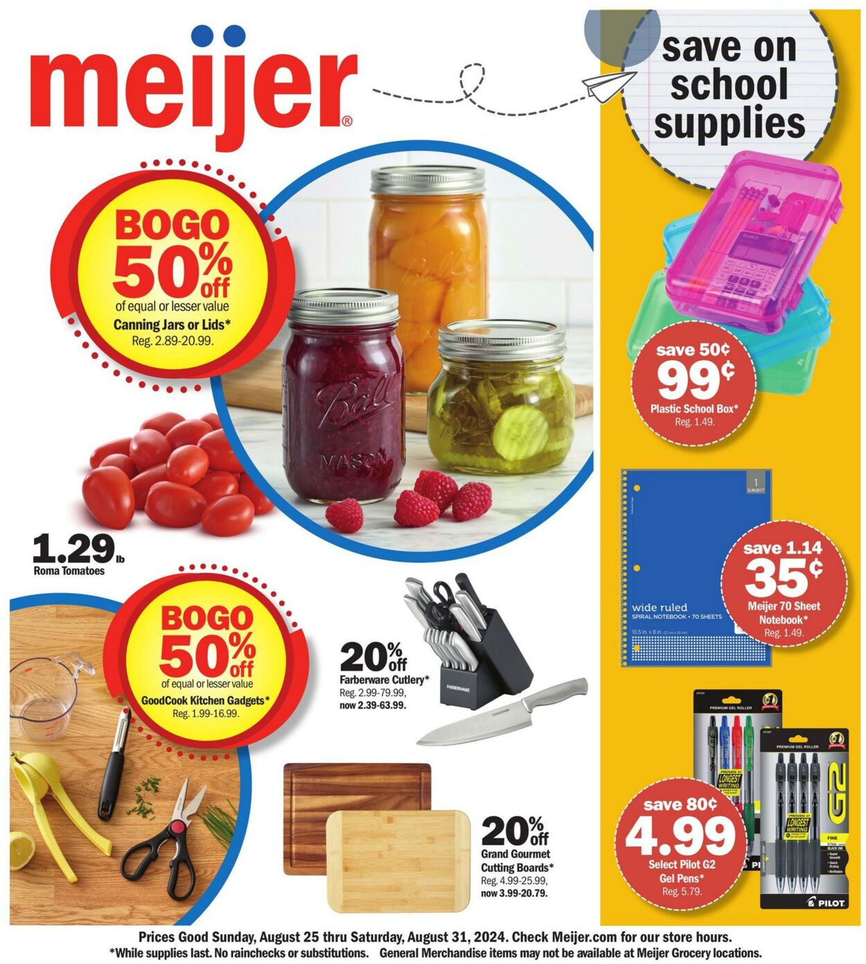 Catalogue Meijer from 08/25/2024