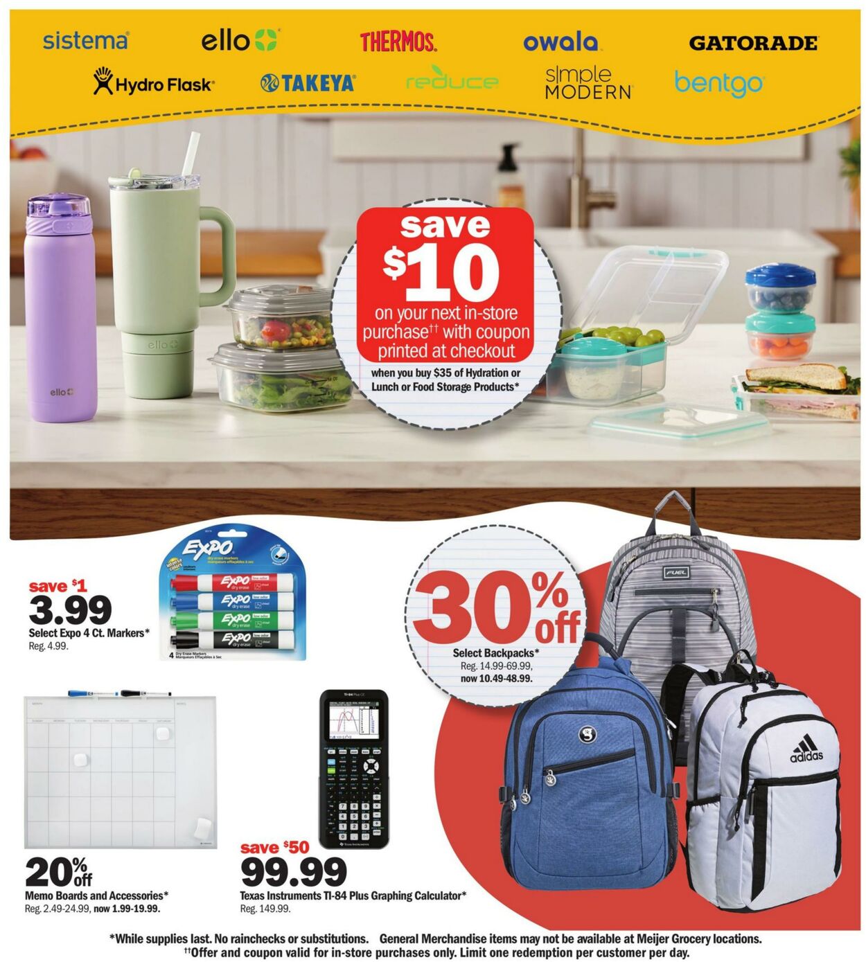 Catalogue Meijer from 08/25/2024