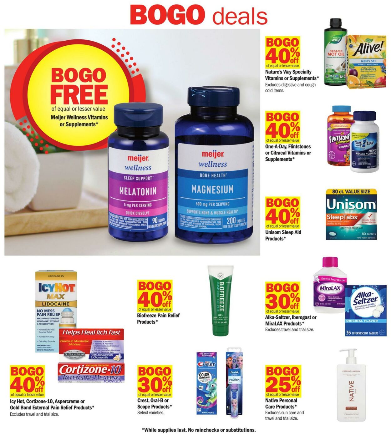 Catalogue Meijer from 08/25/2024