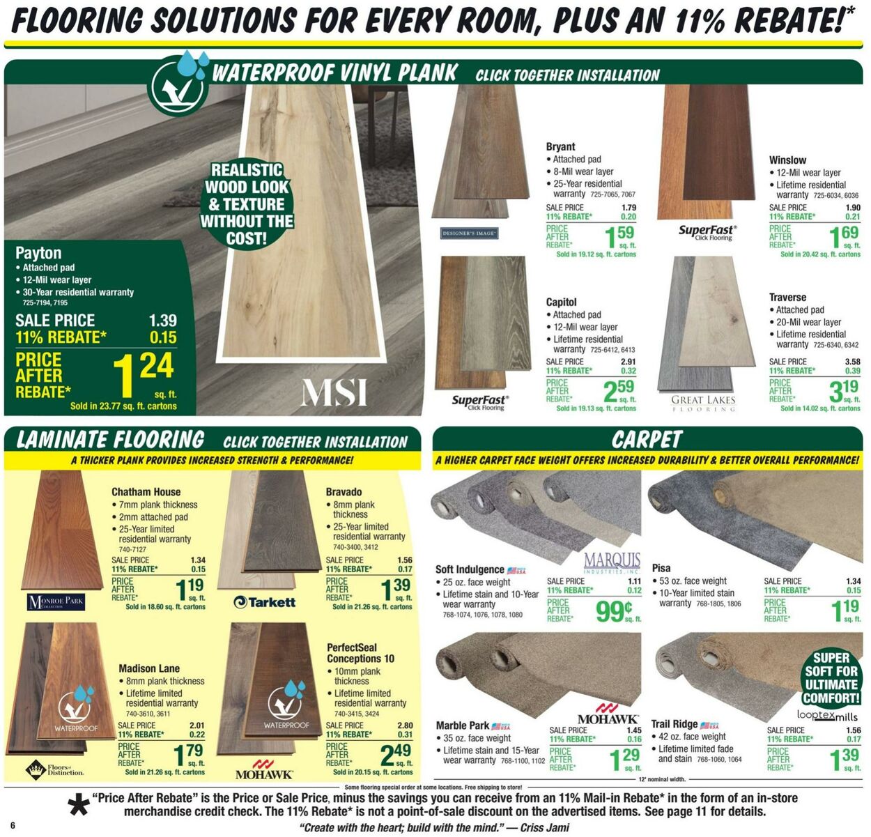 Catalogue Menards from 10/09/2024