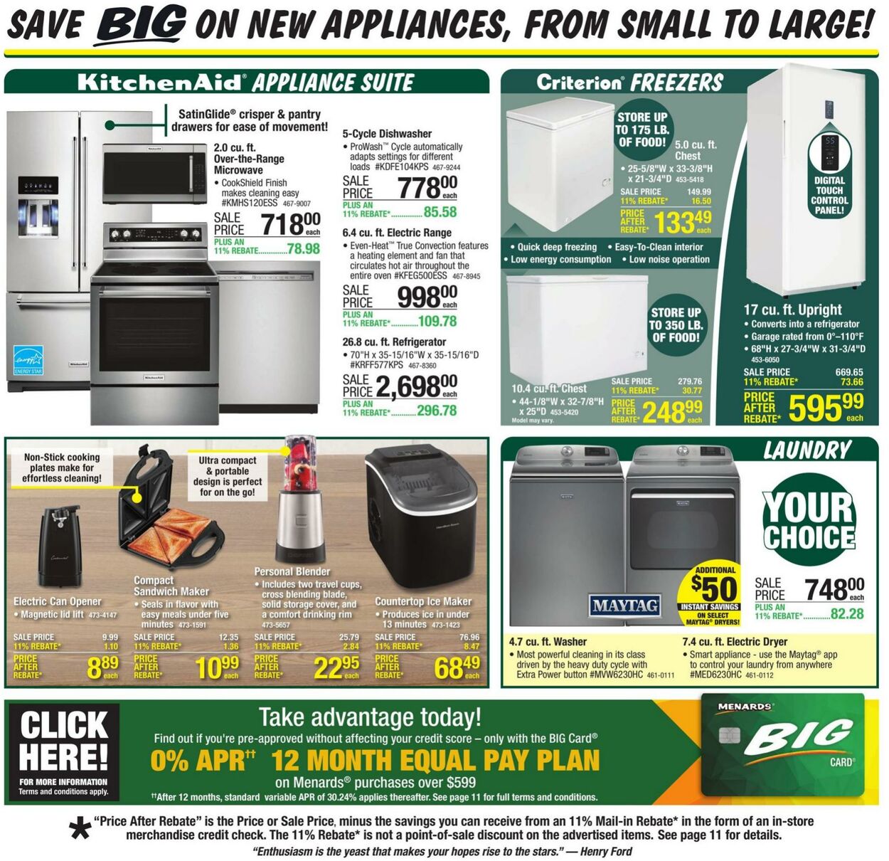 Catalogue Menards from 10/09/2024