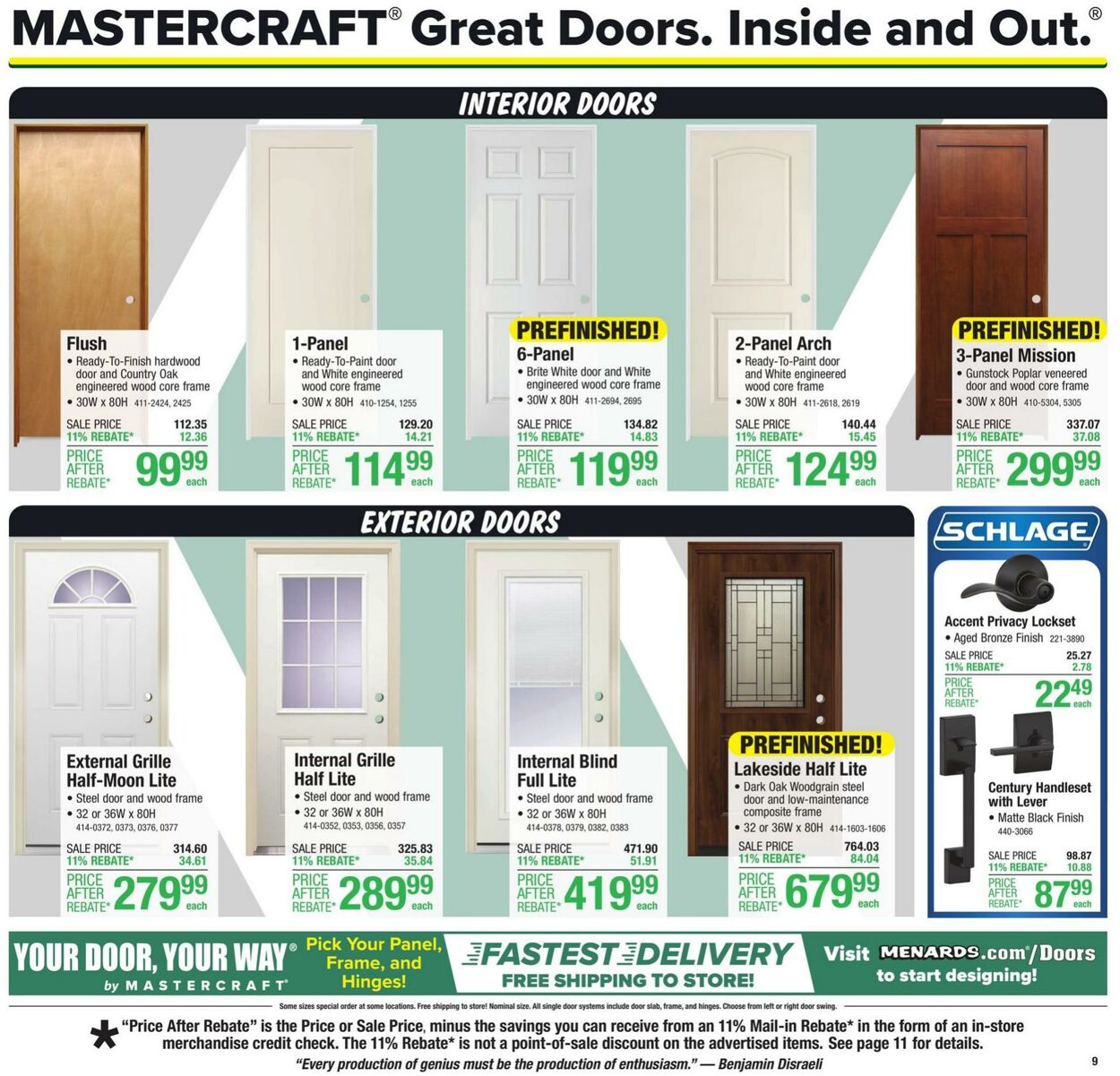 Catalogue Menards from 10/09/2024