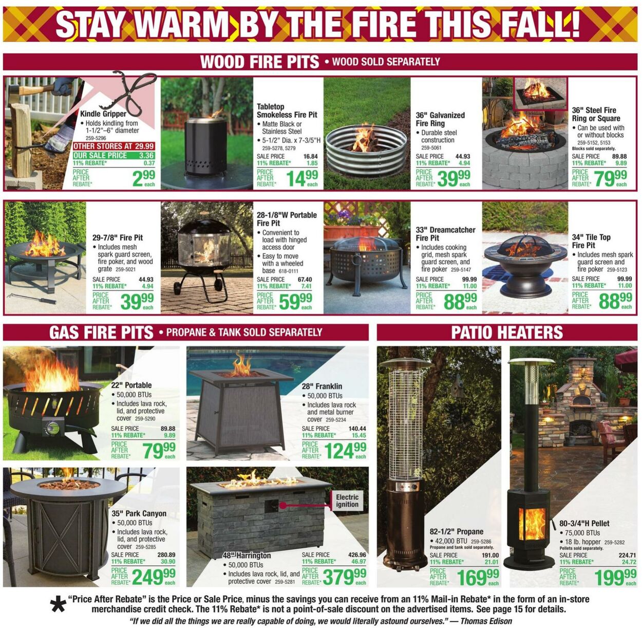 Catalogue Menards from 10/16/2024