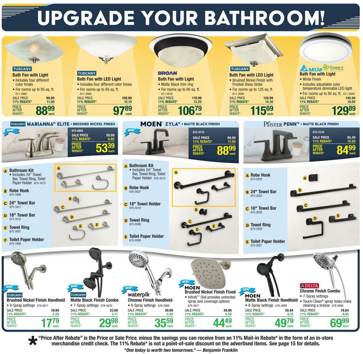 Catalogue Menards from 10/16/2024