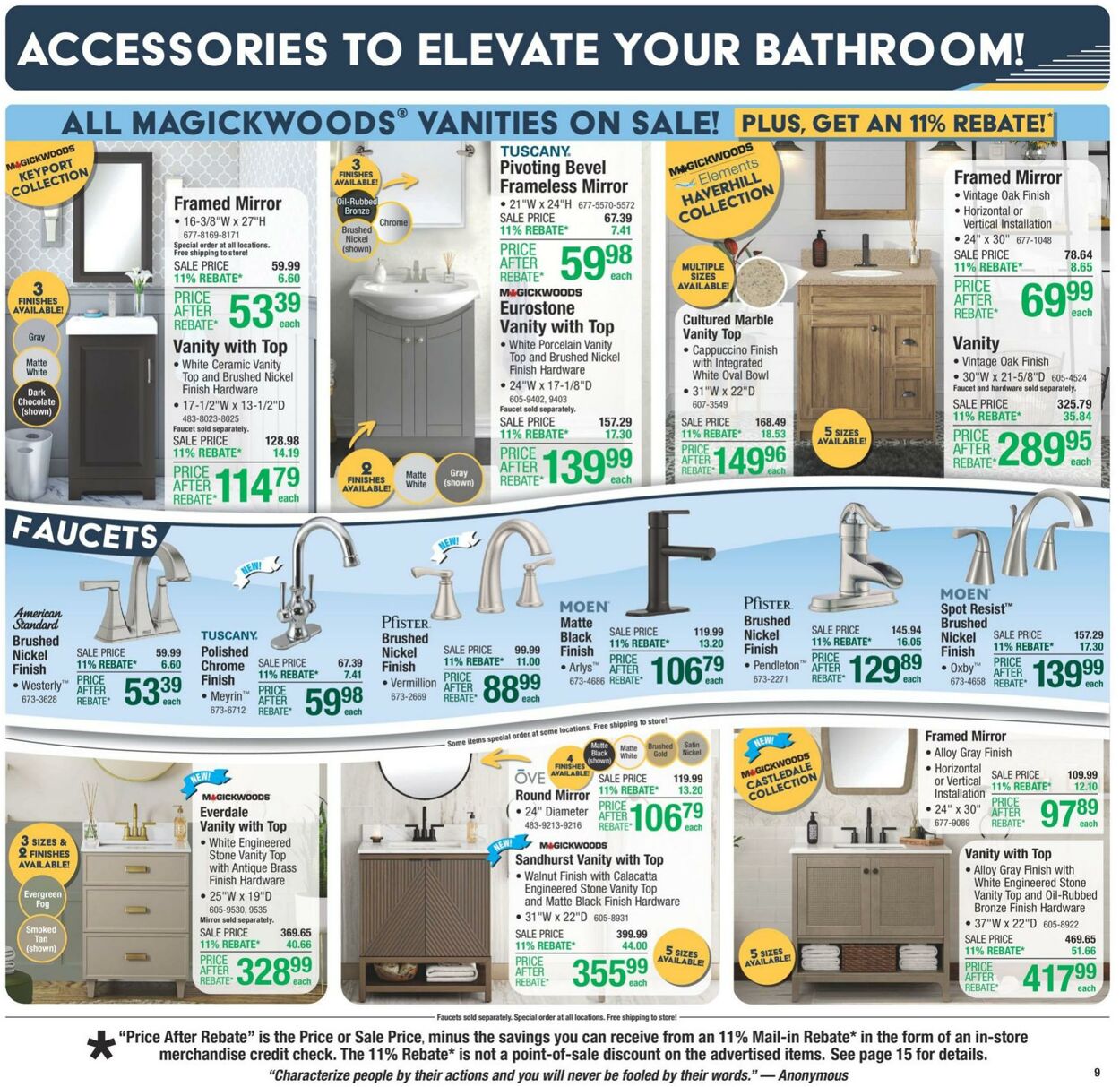 Catalogue Menards from 10/16/2024