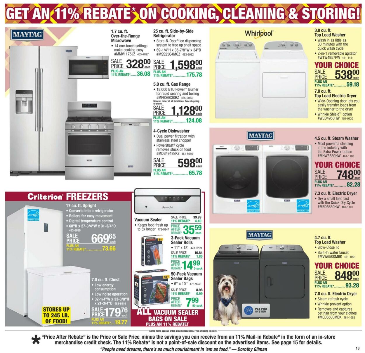 Catalogue Menards from 10/16/2024