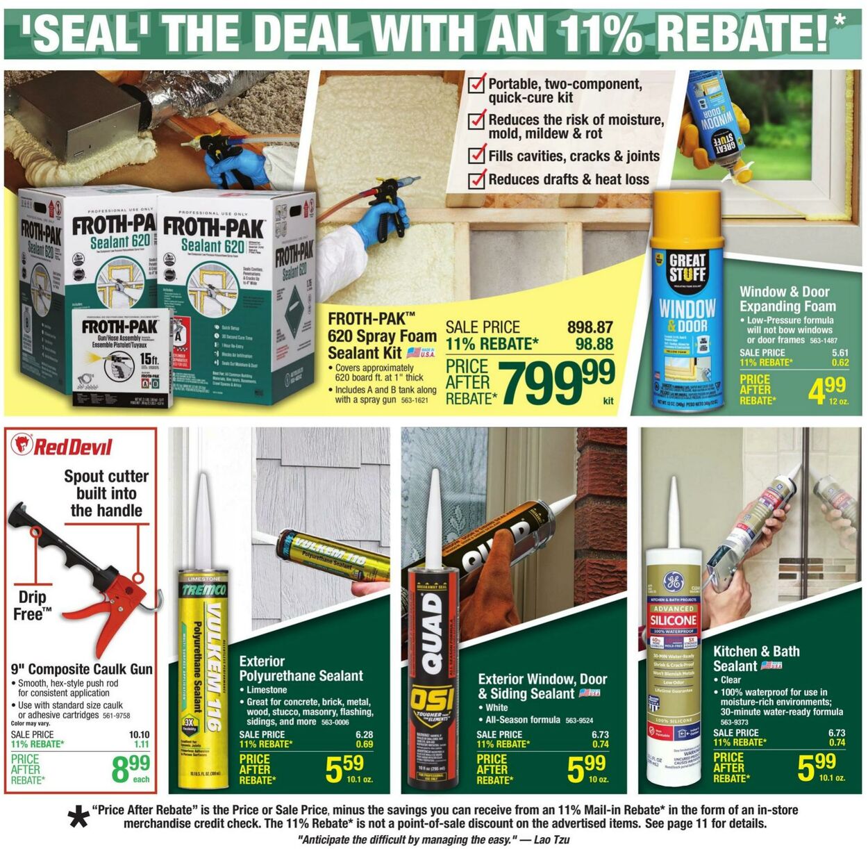 Catalogue Menards from 10/23/2024