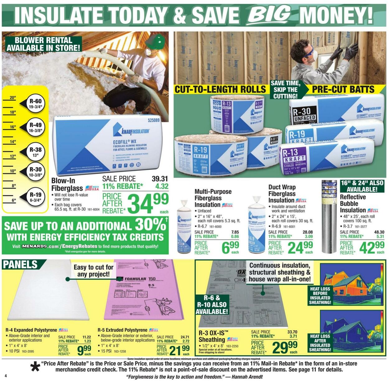 Catalogue Menards from 10/23/2024