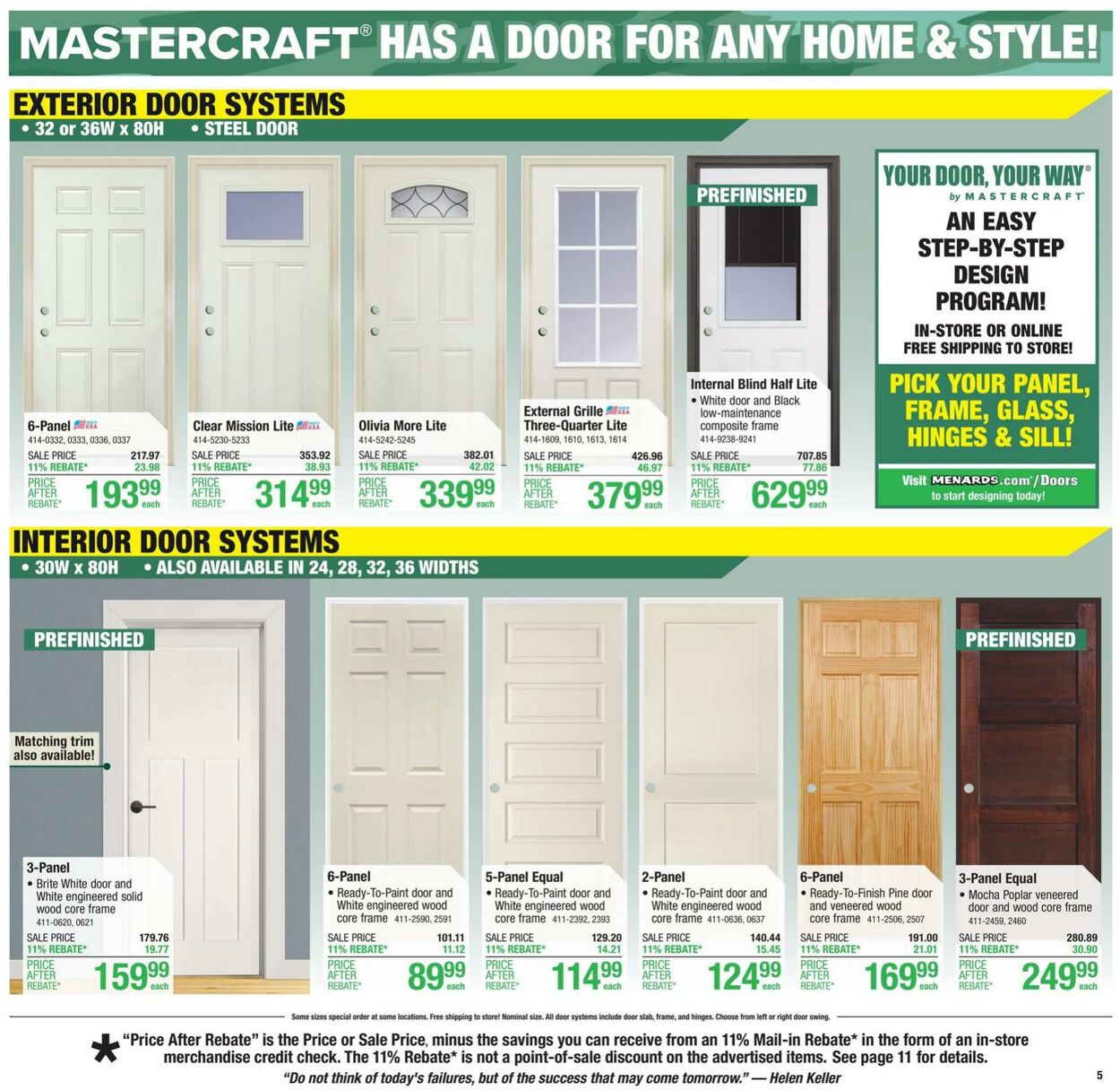 Catalogue Menards from 10/23/2024