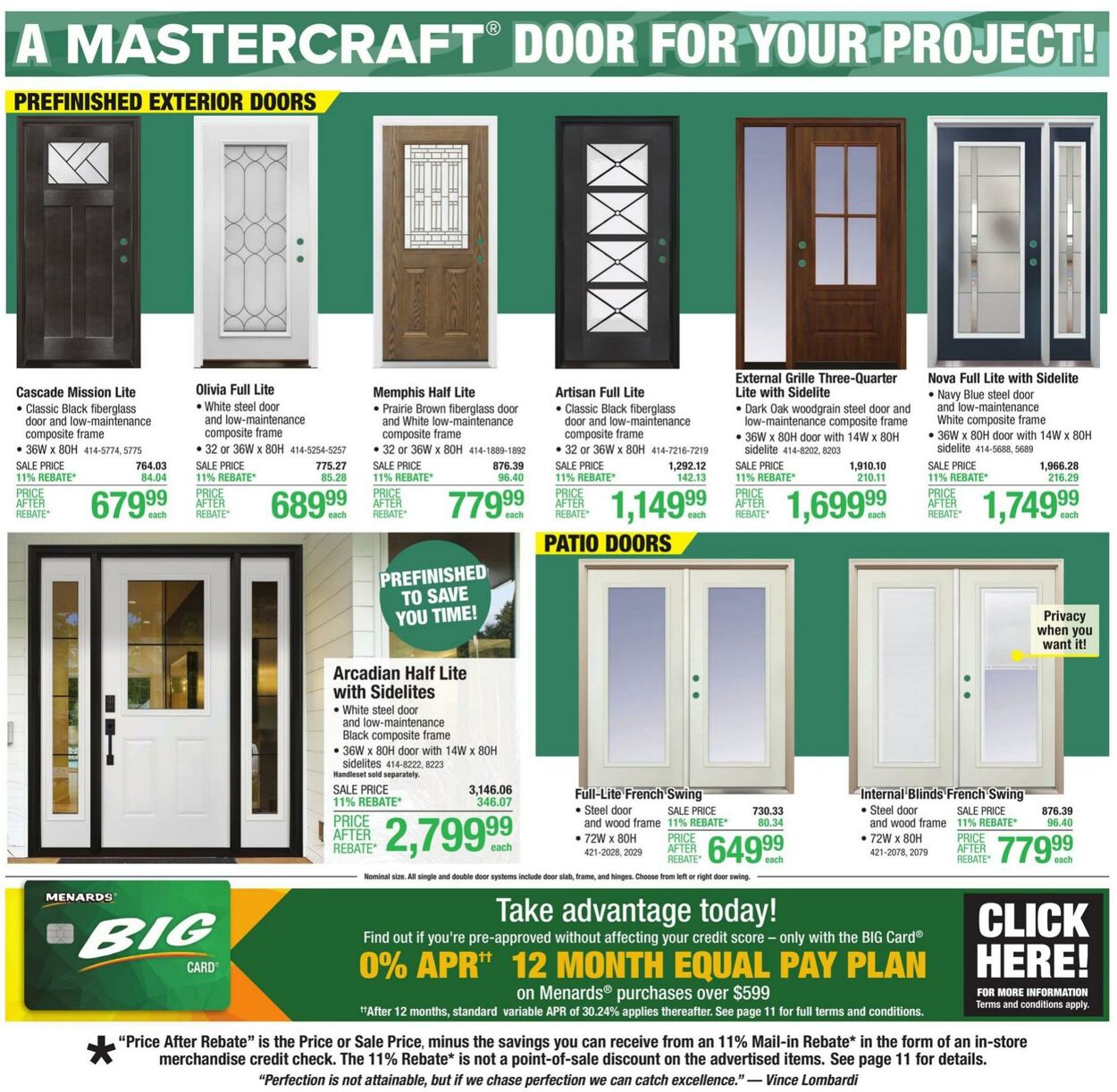 Catalogue Menards from 10/23/2024