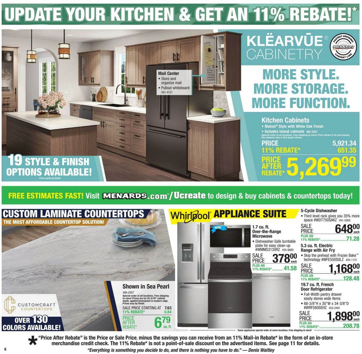 Catalogue Menards from 10/23/2024