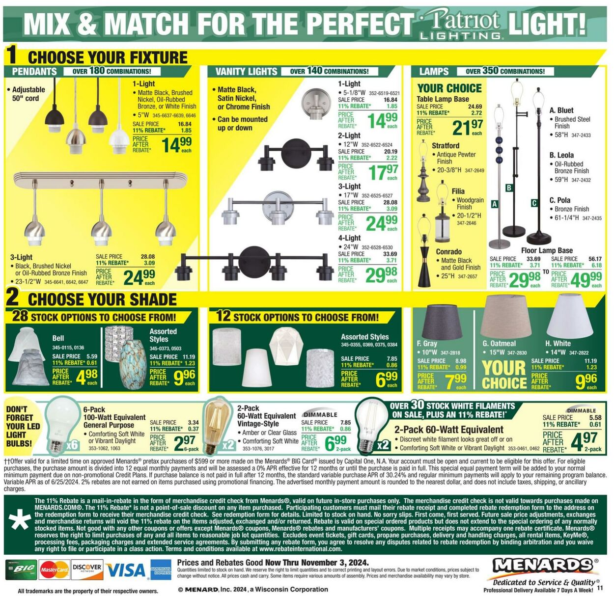 Catalogue Menards from 10/23/2024