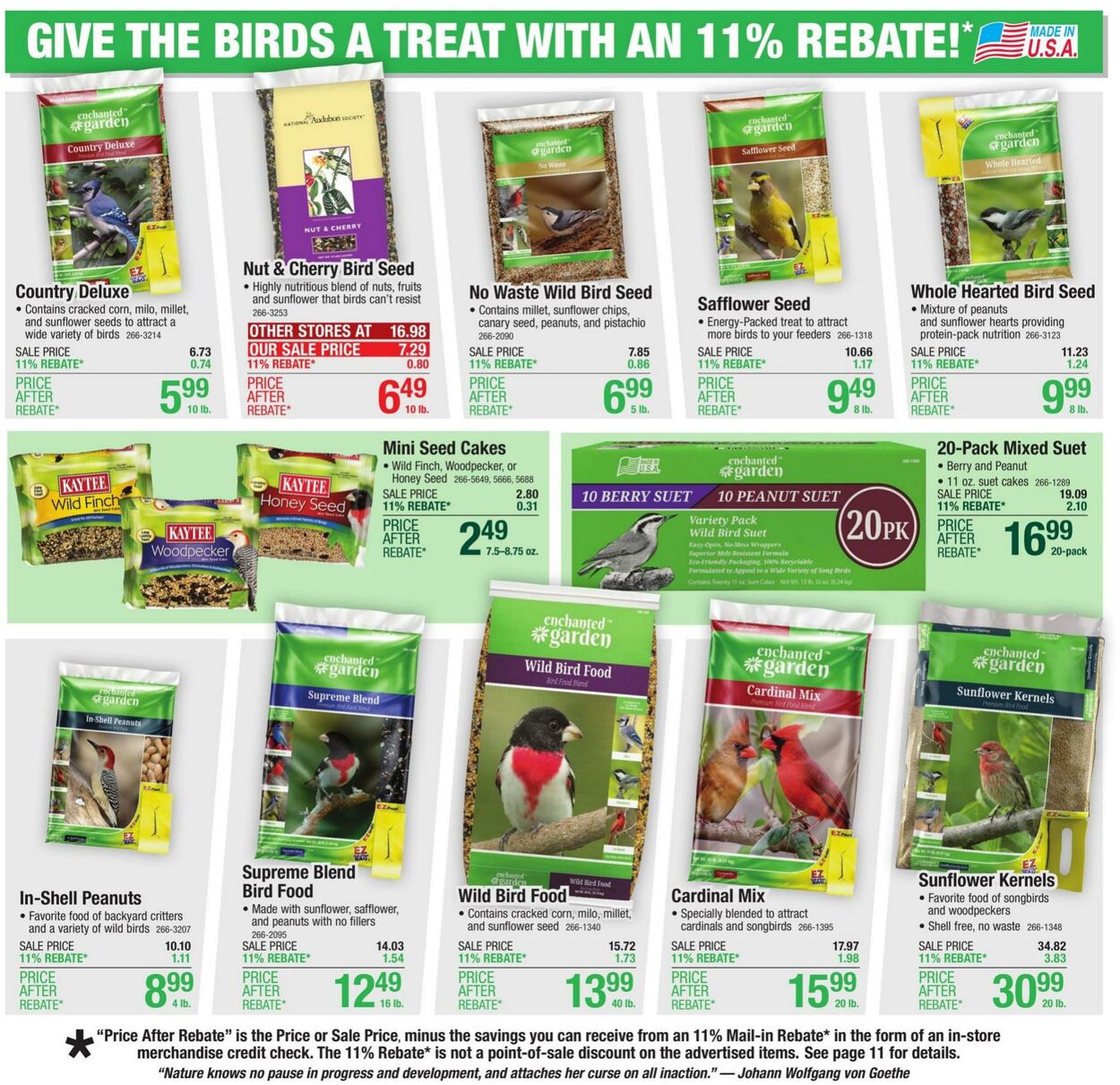 Catalogue Menards from 10/30/2024