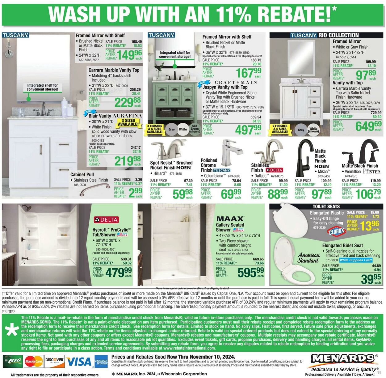 Catalogue Menards from 10/30/2024